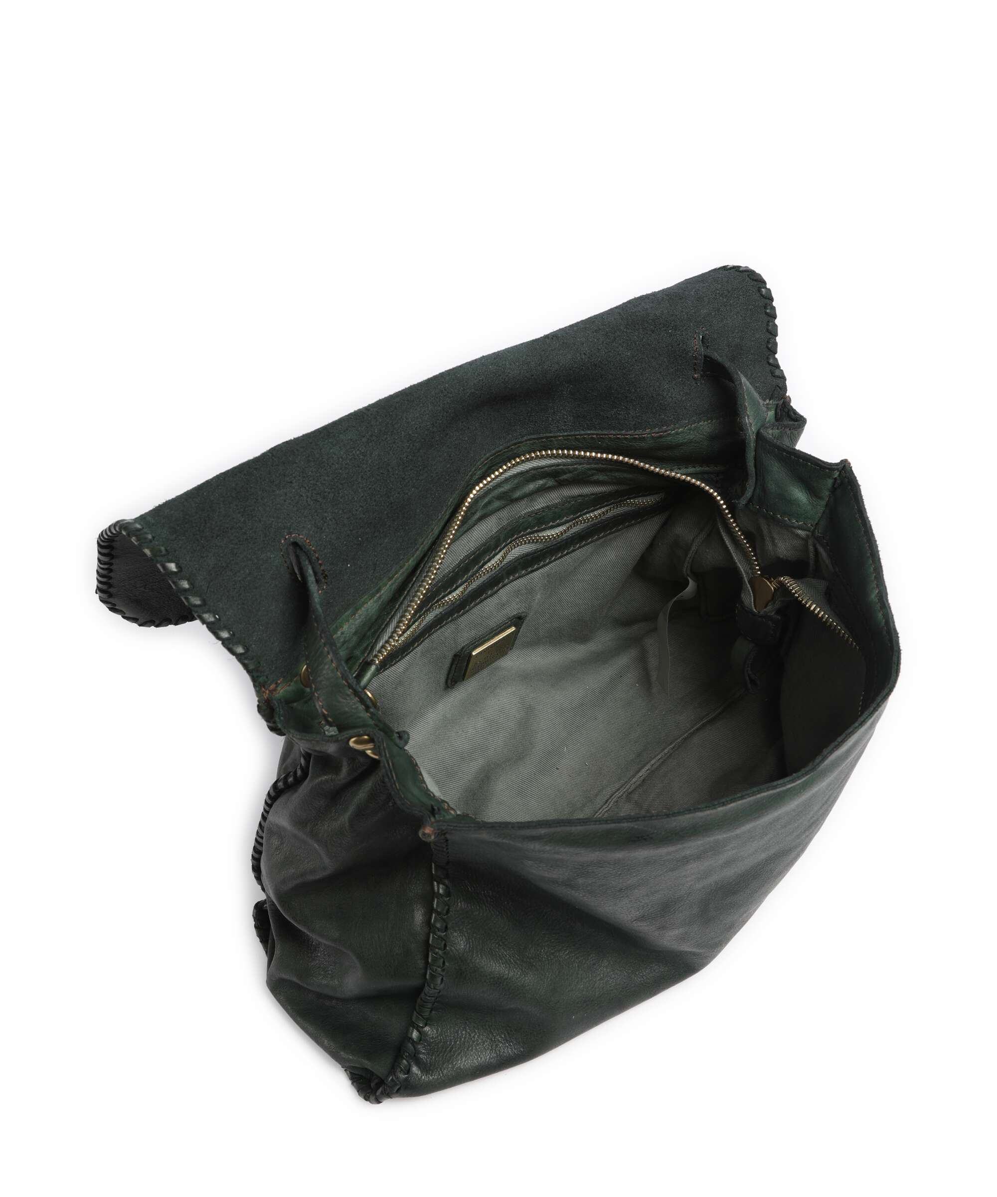 Campomaggi Borsa shopper green bottle - Image 6