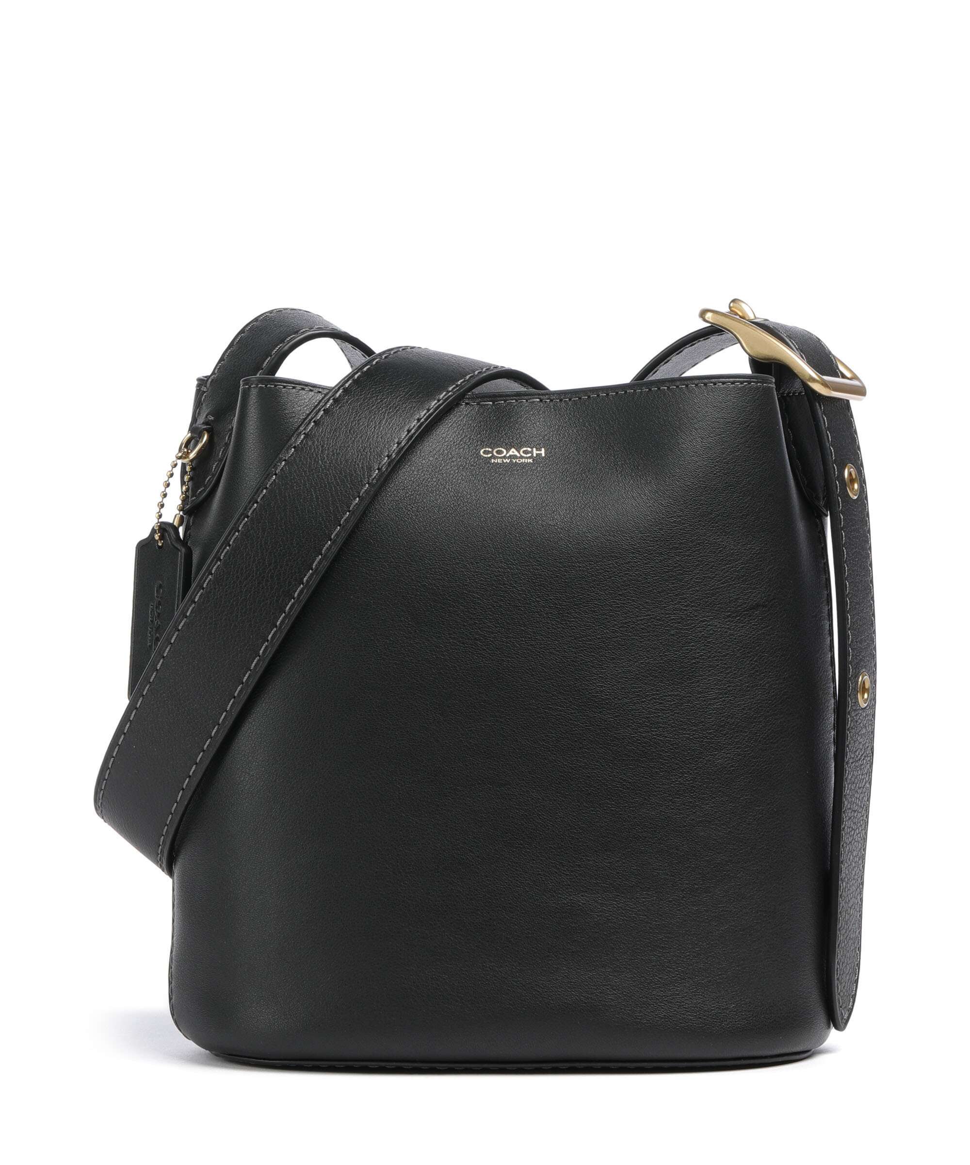 Coach Bleecker 21 Borsa a secchiello black