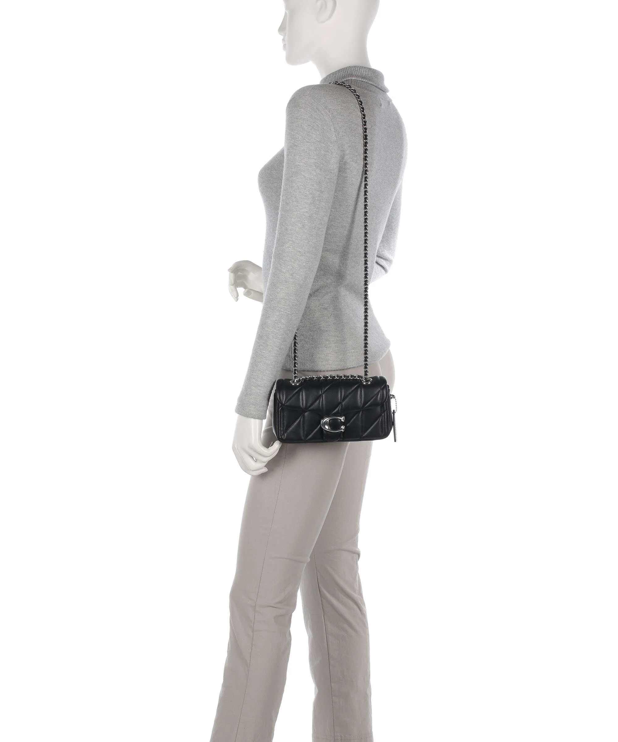 Coach Tabby 20 Borsa a spalla black - Image 3