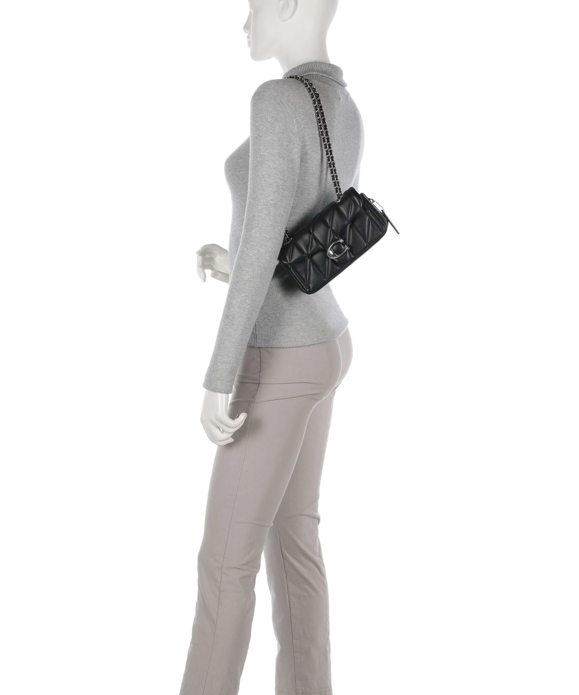 Coach Tabby 20 Borsa a spalla black - Image 4