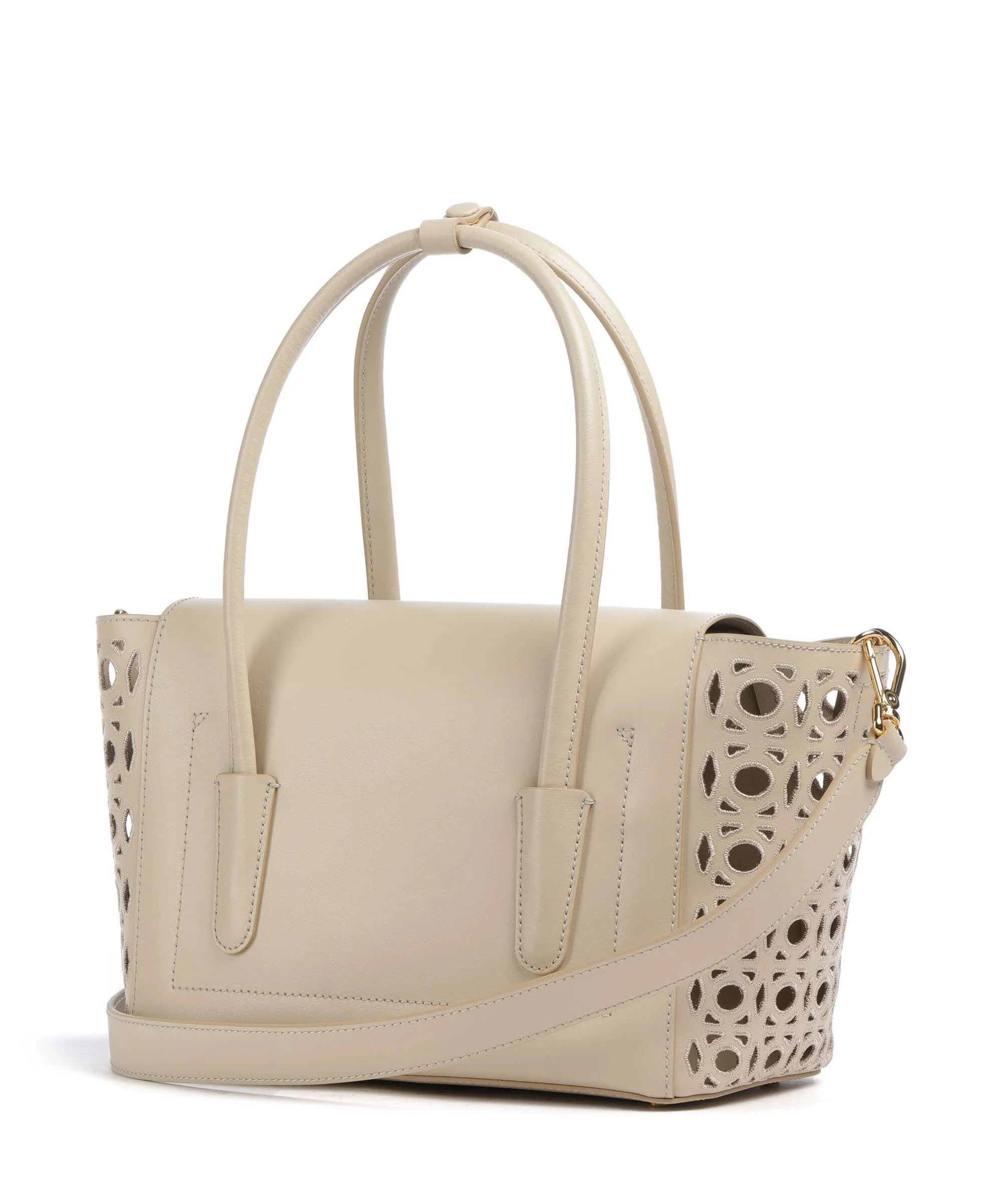 Coccinelle Beat Double Monogram Borsa a mano sandshell - Image 4