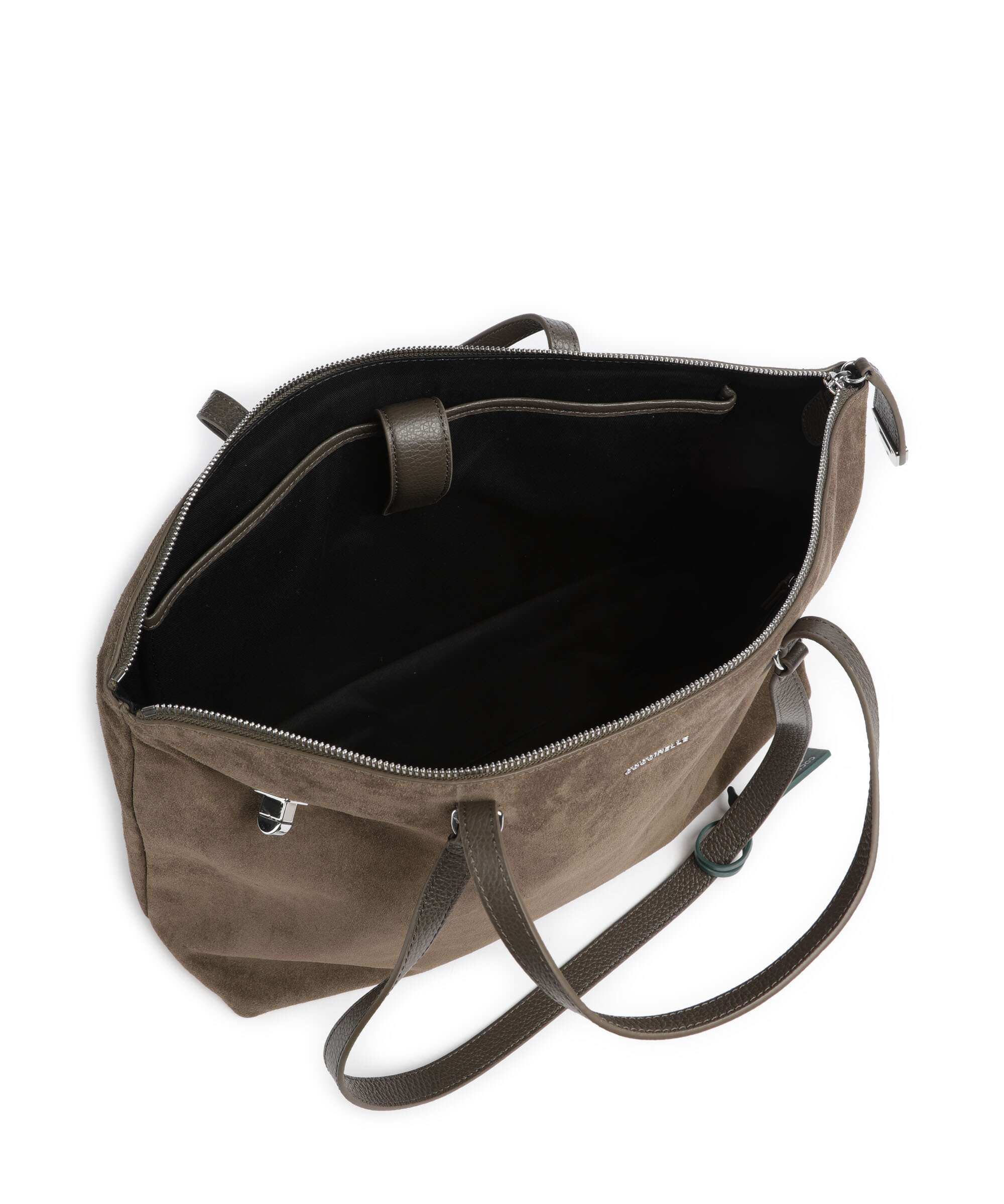 Coccinelle Beat Generation Suede Borsa shopper fango - Image 5