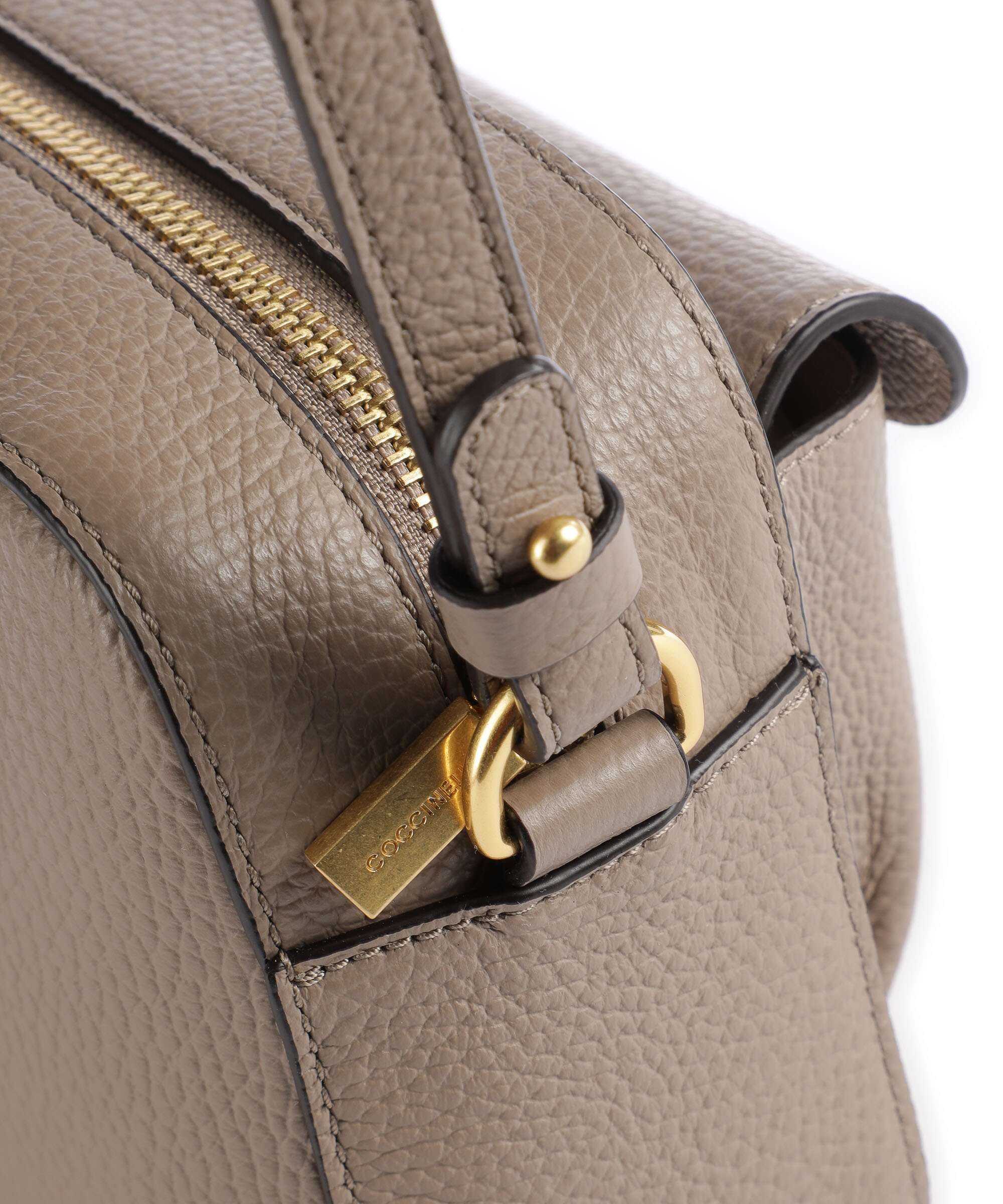 Coccinelle Beat Soft Borsa a tracolla warm taupe - Image 4