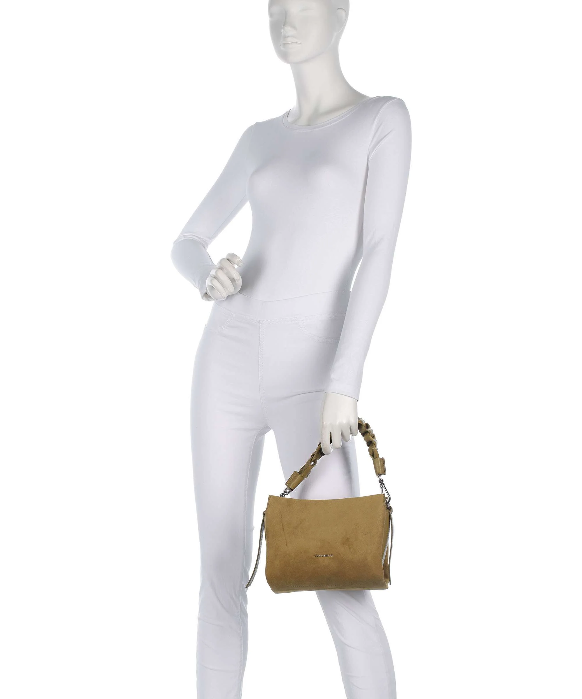 Coccinelle Boheme Suede Borsa a mano seagrass - Image 3