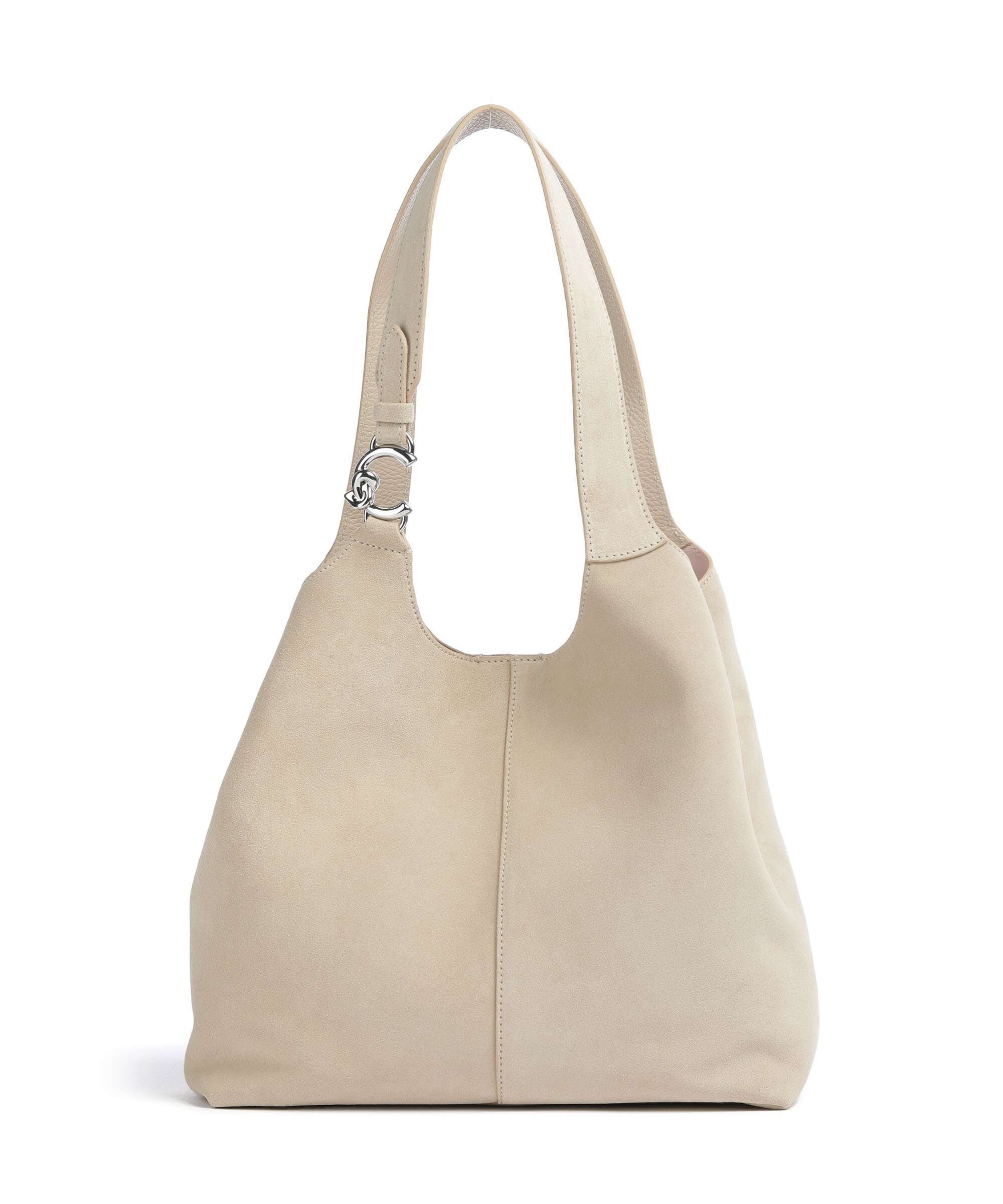 Coccinelle C-Easy Suede Borsa hobo sandshell