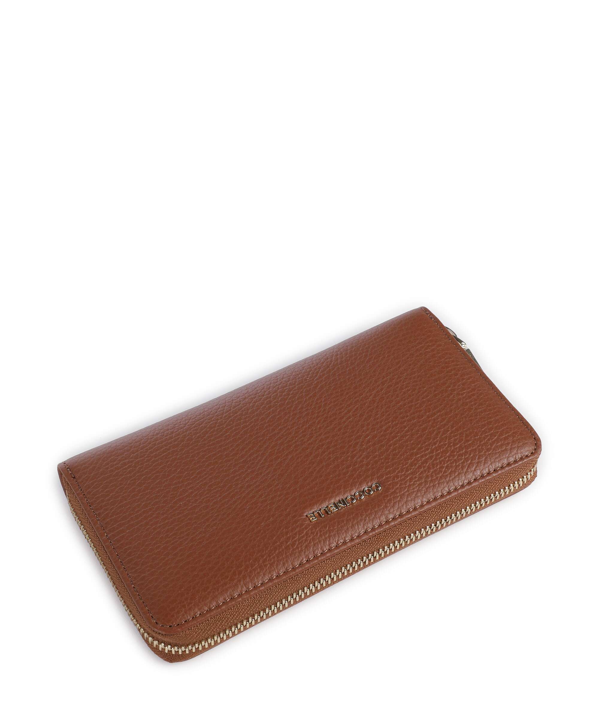 Coccinelle Metallic Soft Portafoglio cognac - Image 4