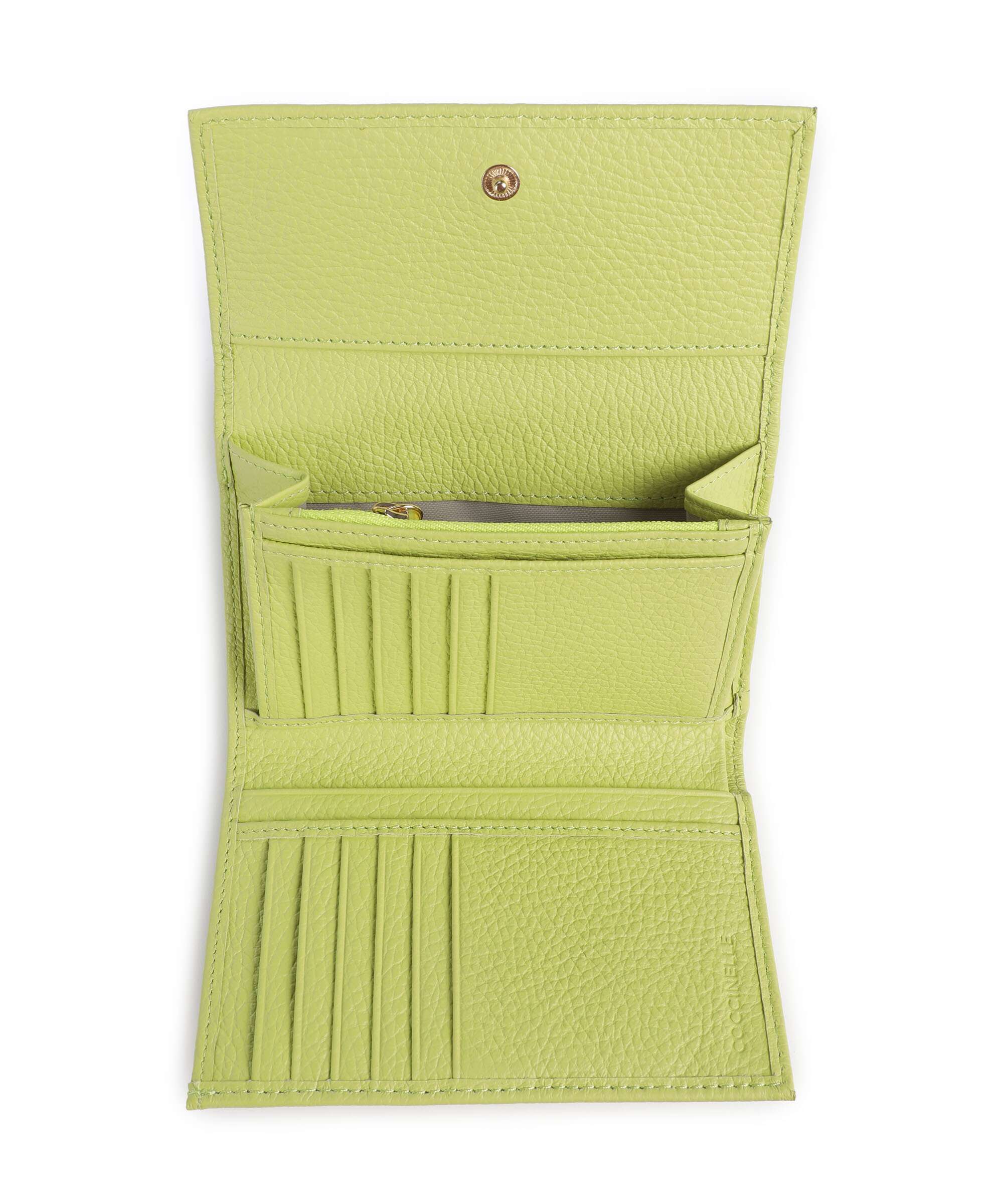 Coccinelle Metallic Soft Portafoglio green glow - Image 2