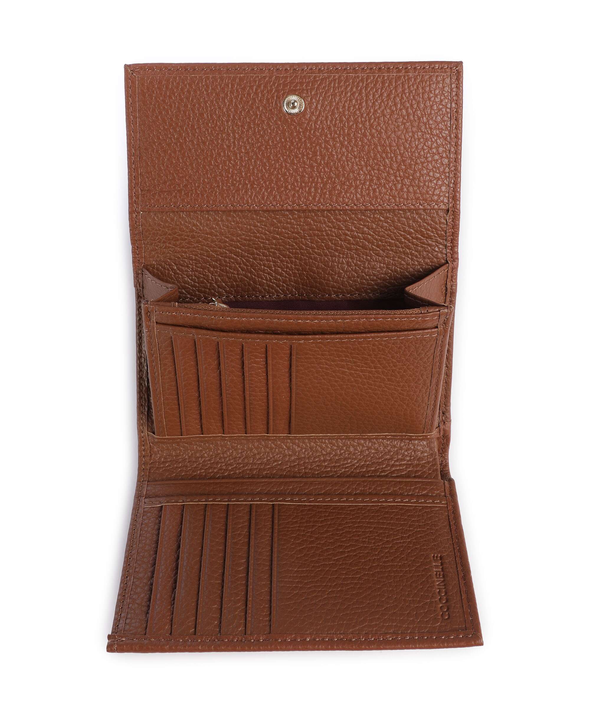 Coccinelle Metallic Soft Portafoglio cognac - Image 2