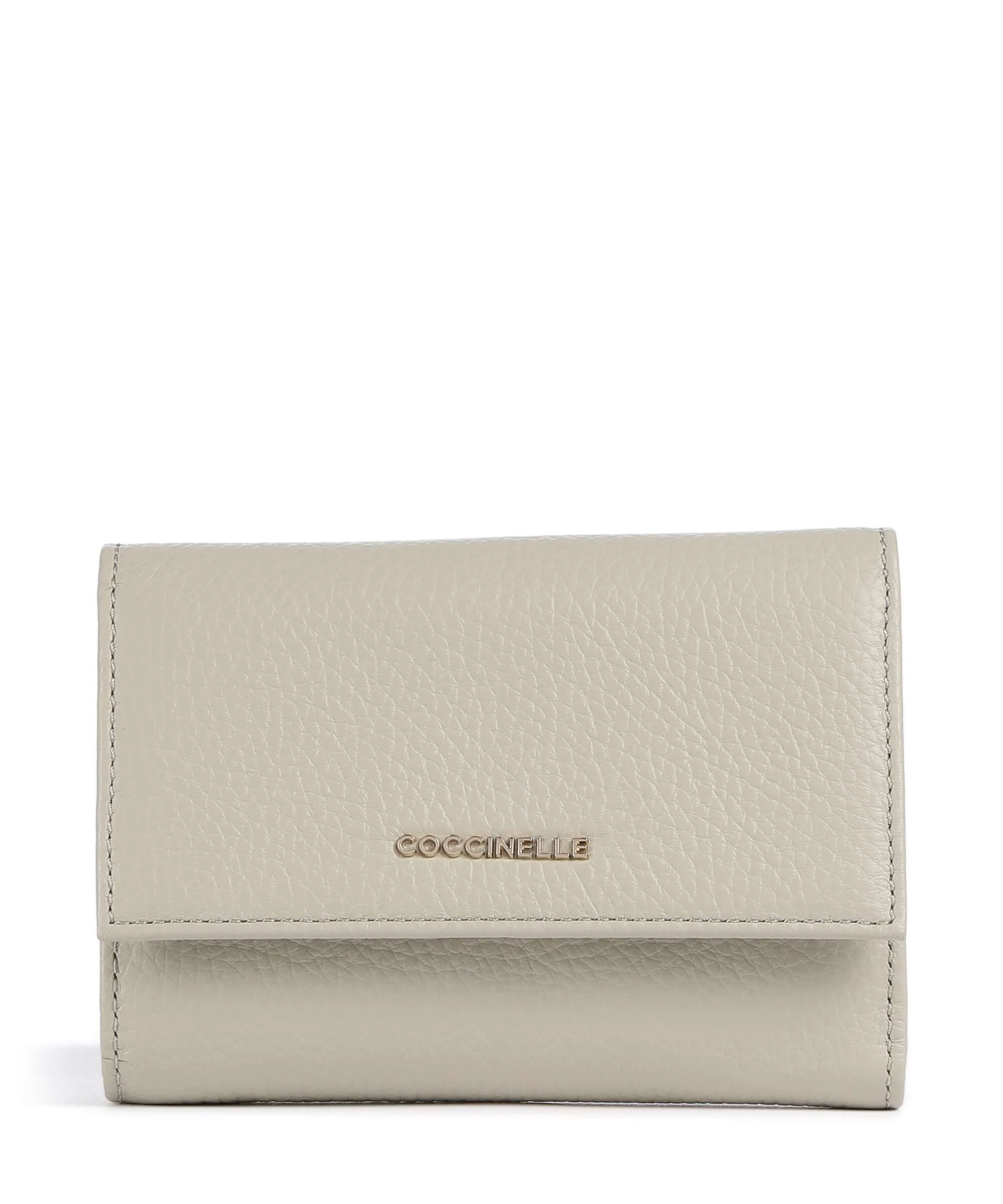 Coccinelle Metallic Soft Portafoglio eucalipto