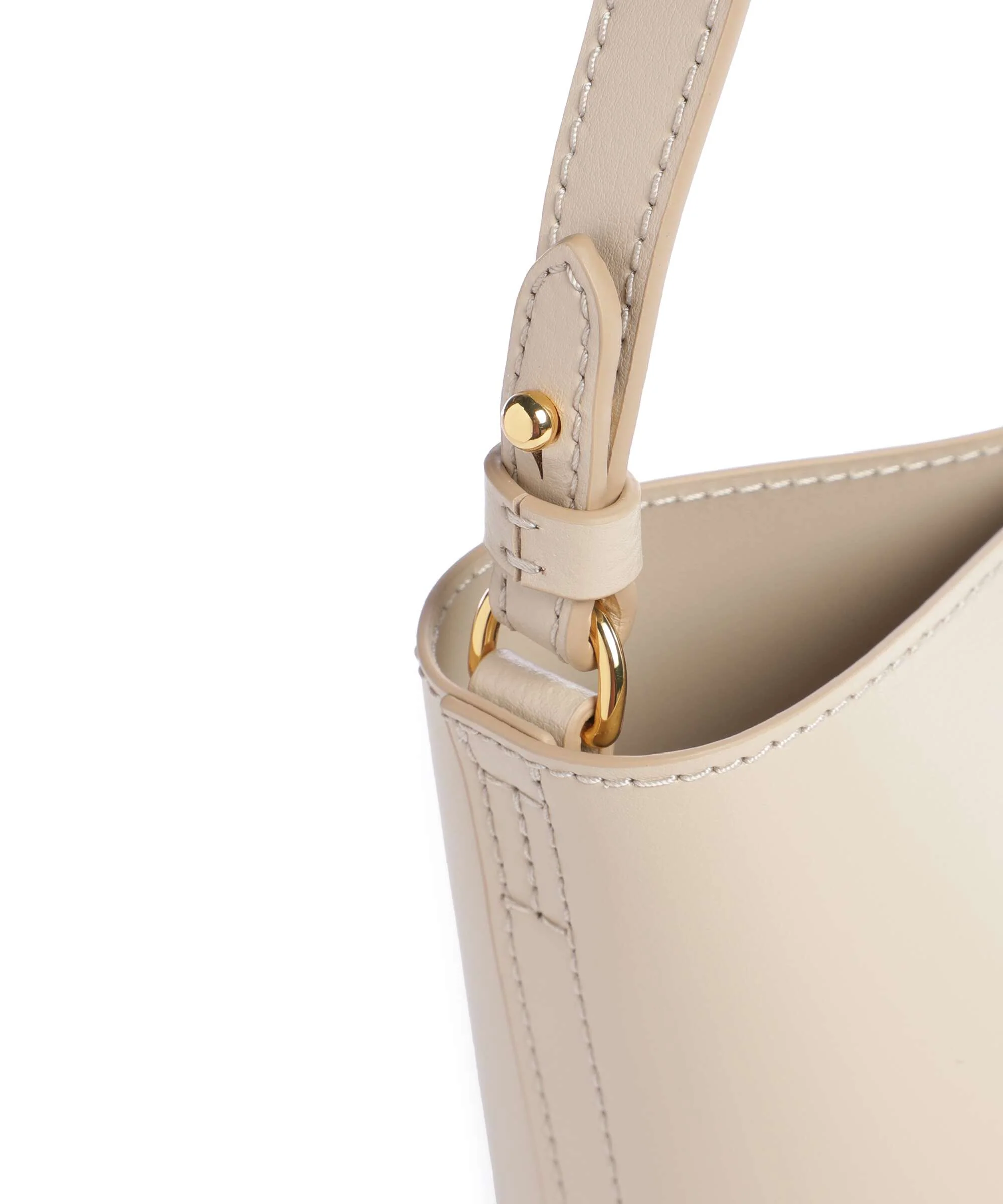 Coccinelle Nikla Monogram Sangallo Borsa a secchiello sandshell - Image 4