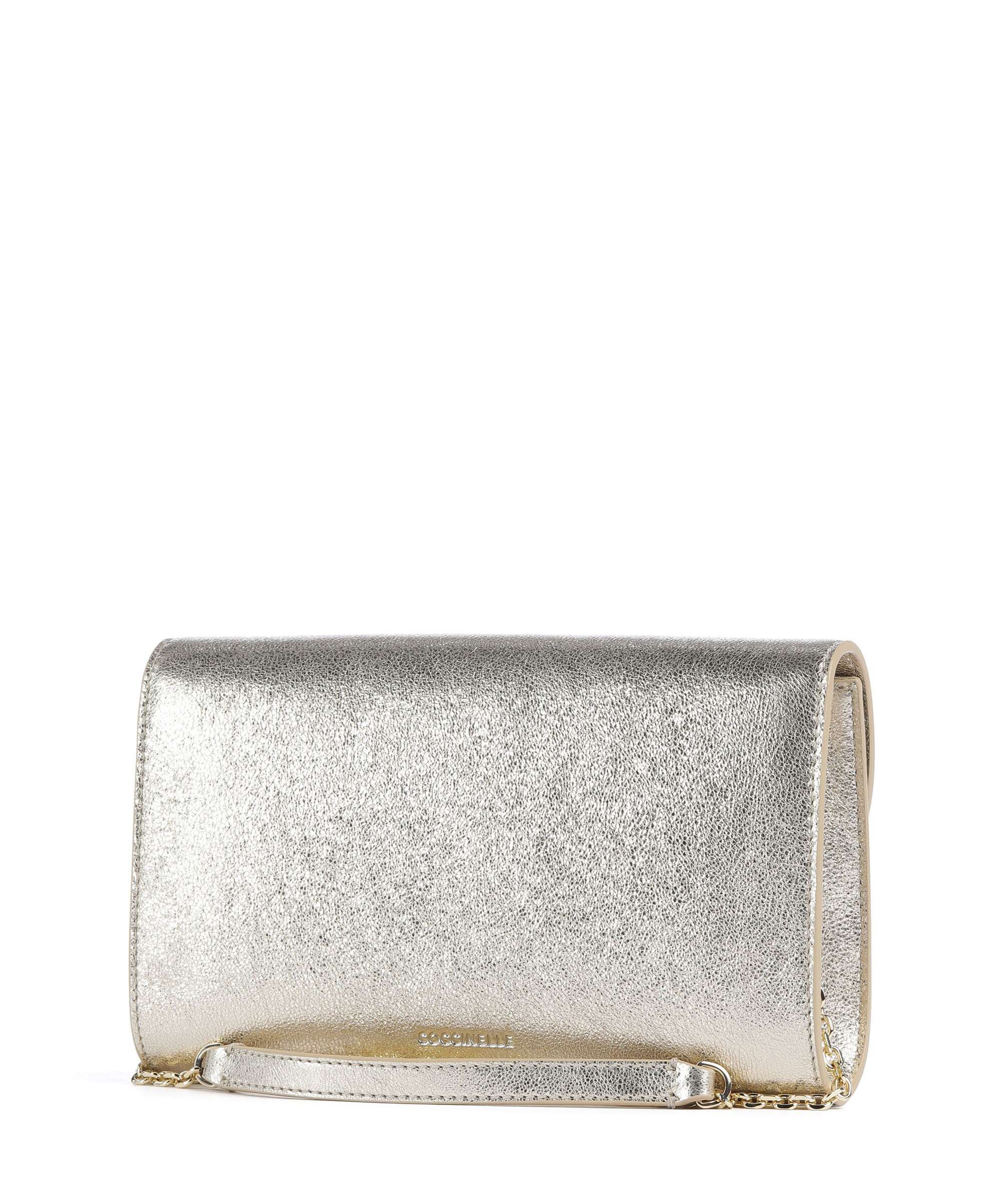 Coccinelle Nikla Smooth Borsa a tracolla pale gold - Image 2