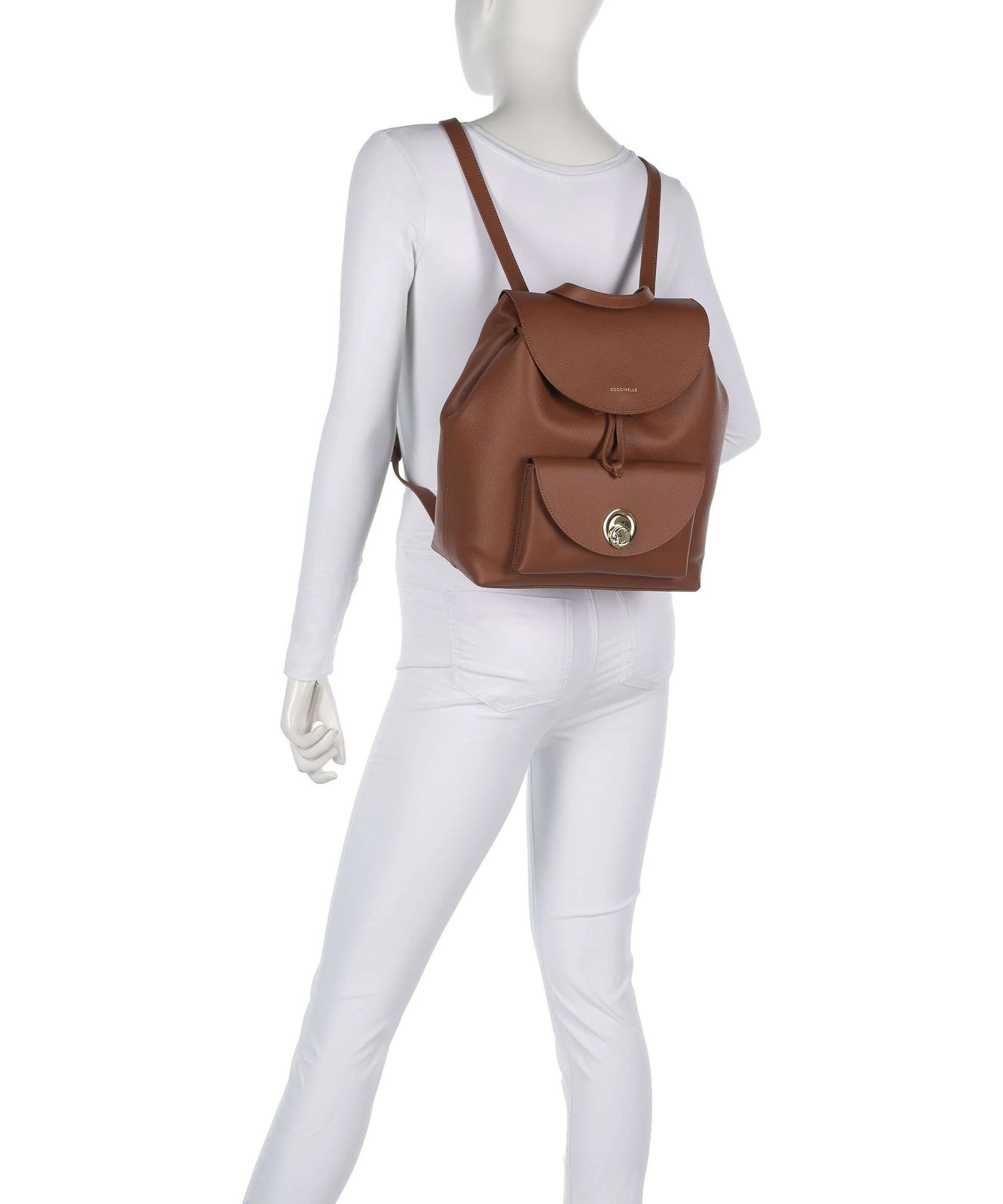 Coccinelle Nikla Zaino cognac/noir - Image 3