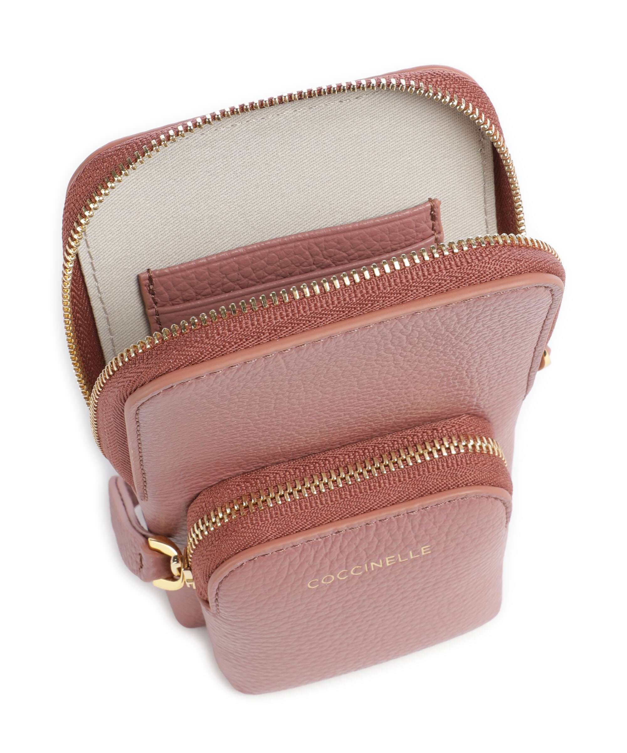 Coccinelle Pixie Borsetta porta cellulare winter rose - Image 5
