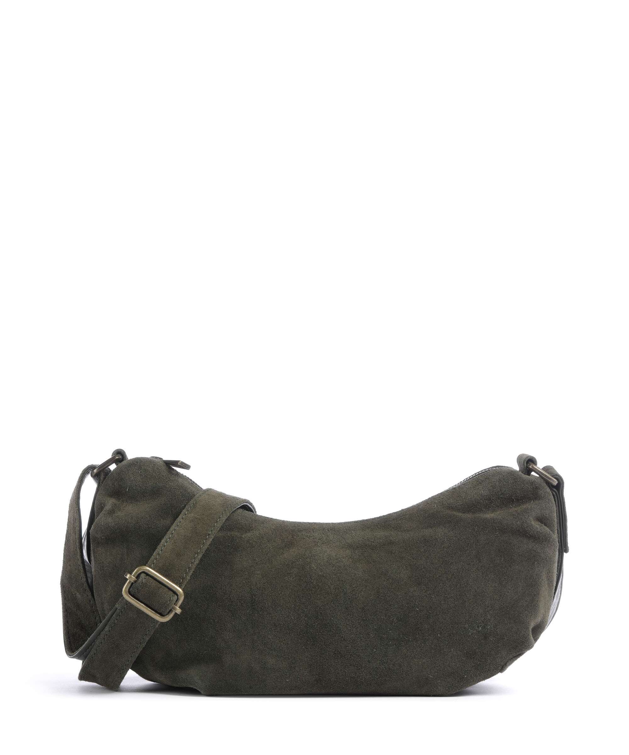 Depeche Bilbao Borsa a tracolla army green