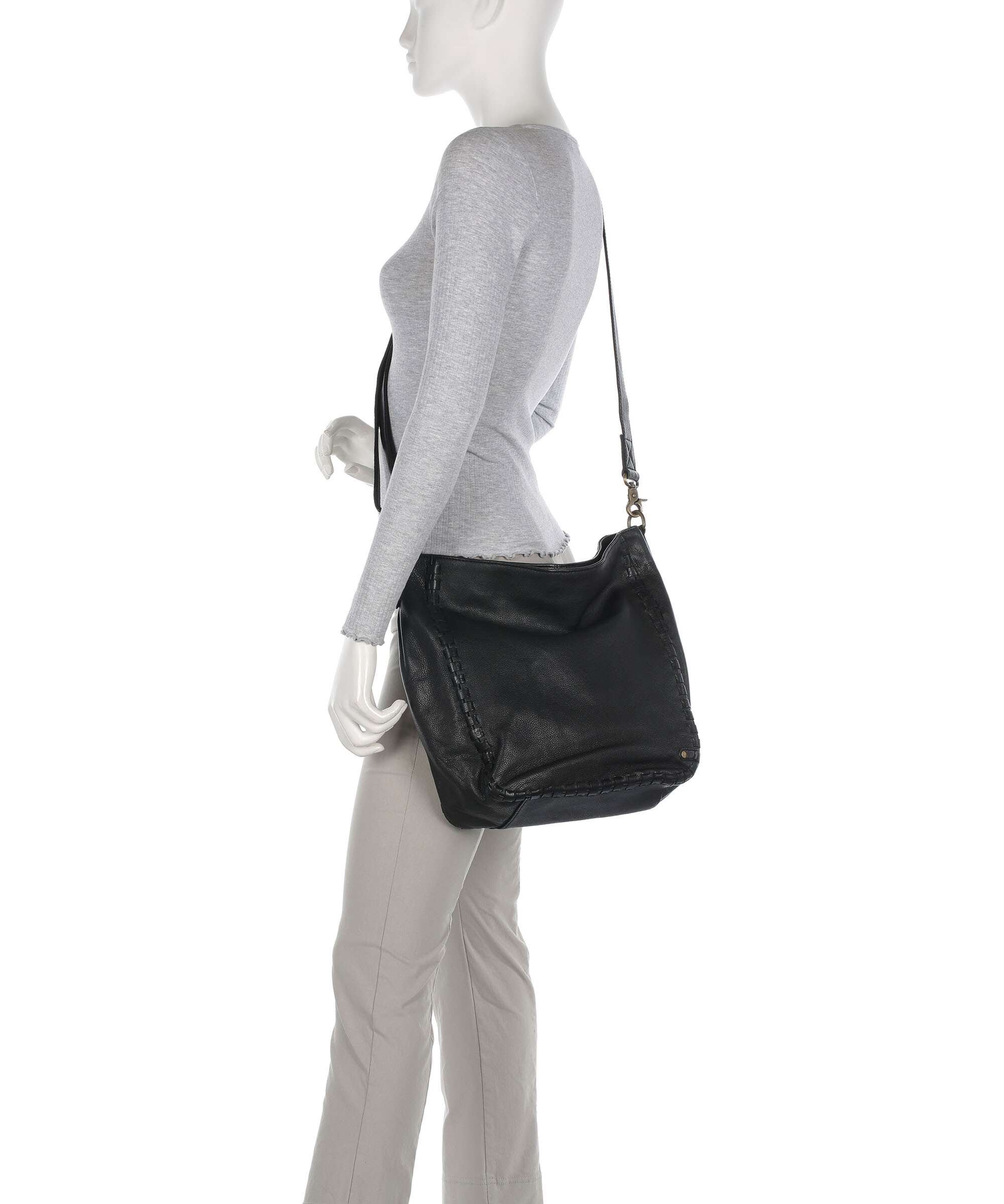 Depeche Tailors Stitch Borsa a spalla black - Image 4