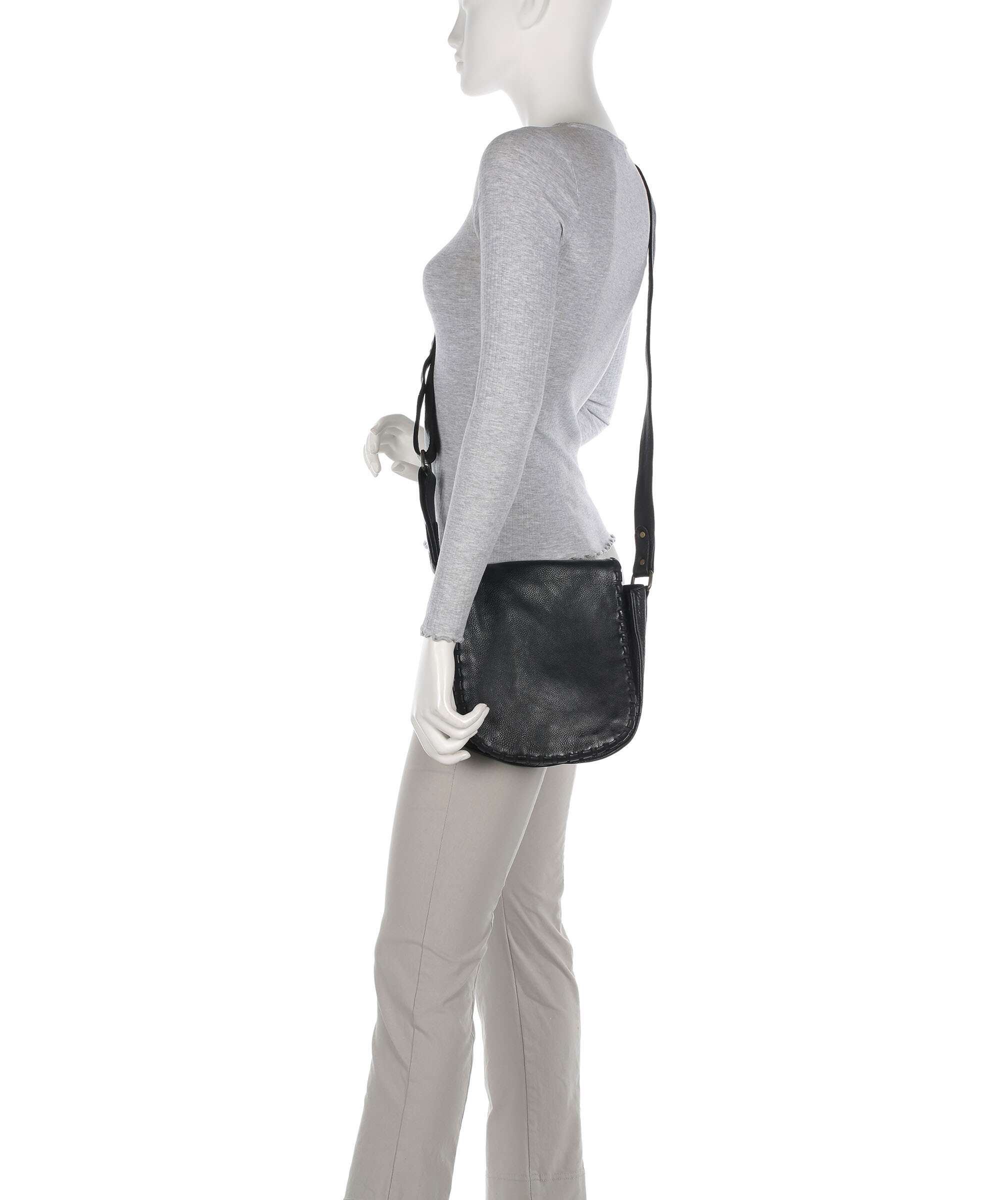 Depeche Tailors Stitch Borsa a tracolla black - Image 3