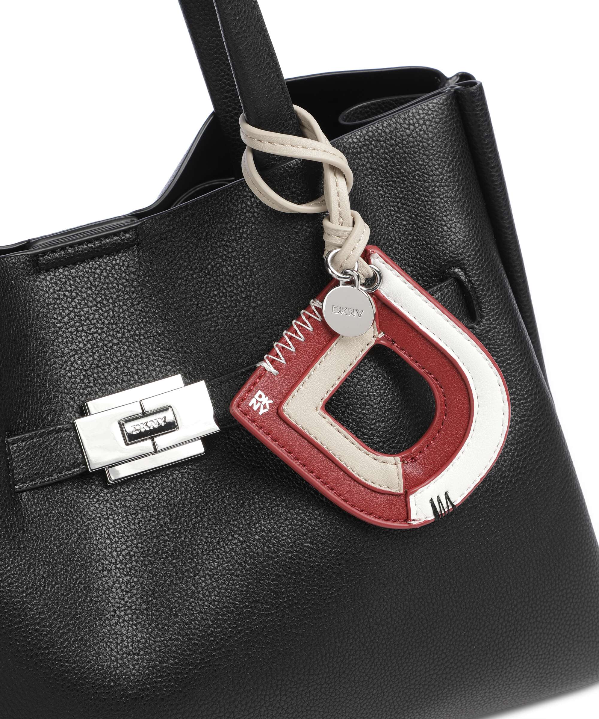 DKNY Bryar Large Borsa a mano black/silver - Image 4