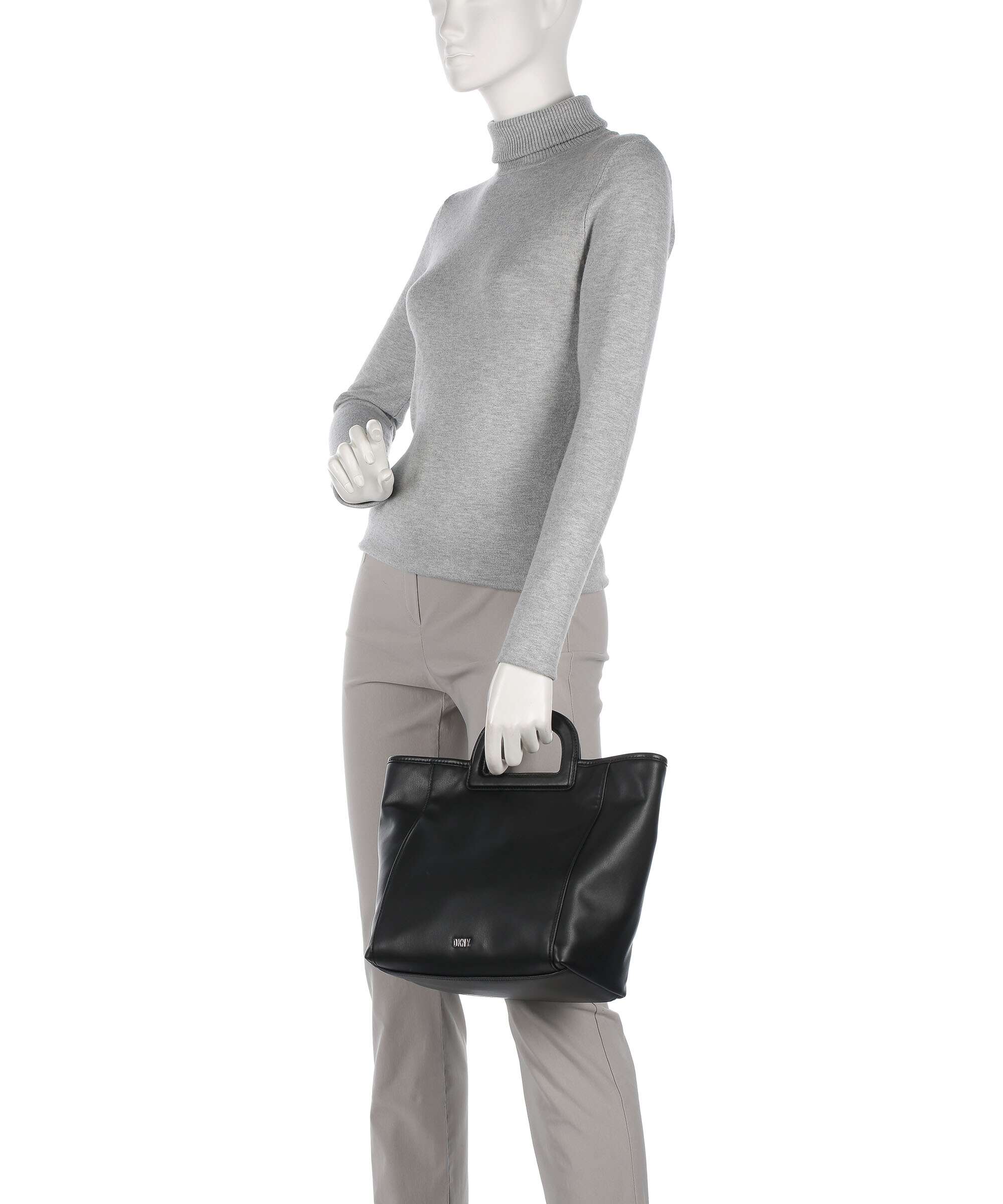 DKNY Drew Borsa a tracolla black/silver - Image 3