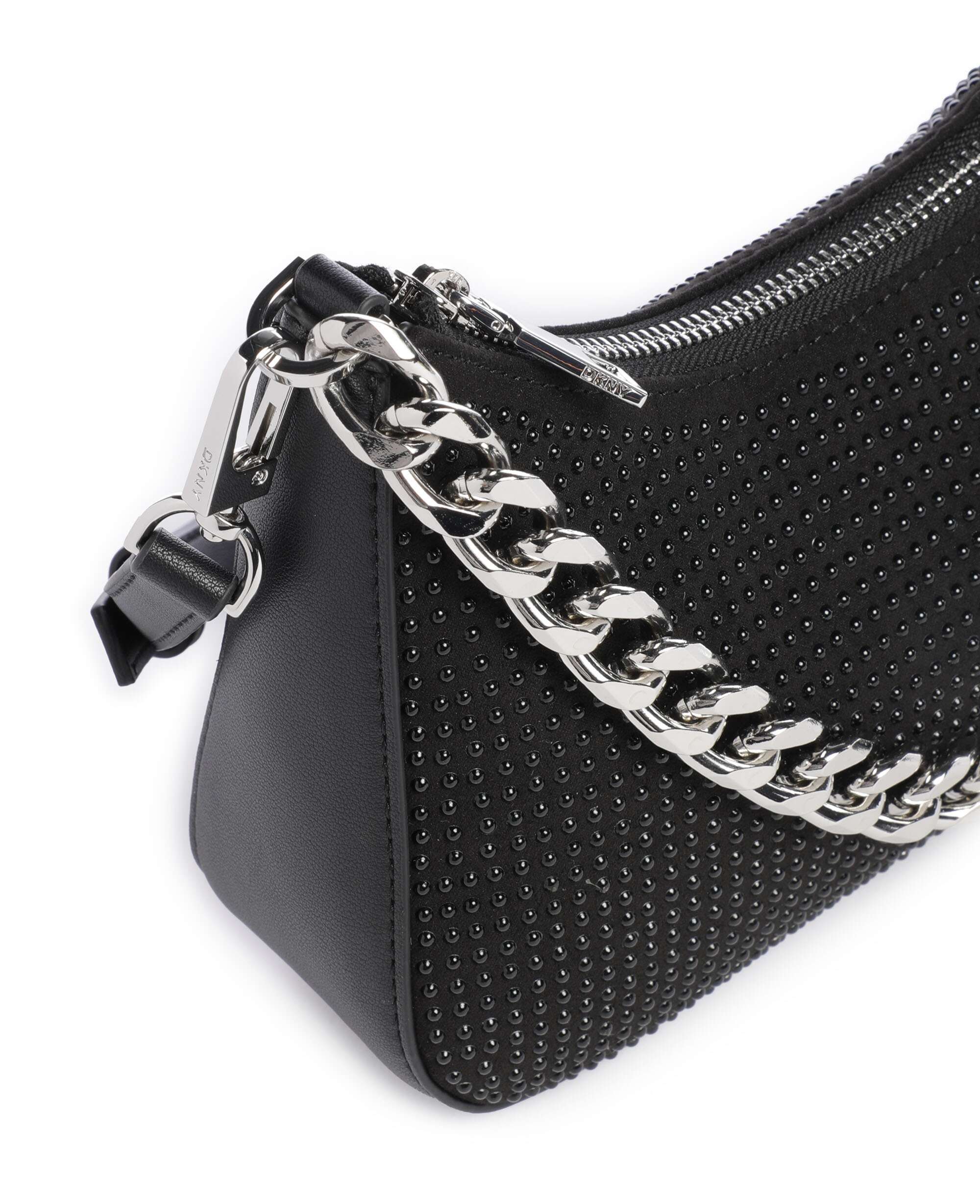 DKNY Jenna Borsa a tracolla black/silver - Image 4
