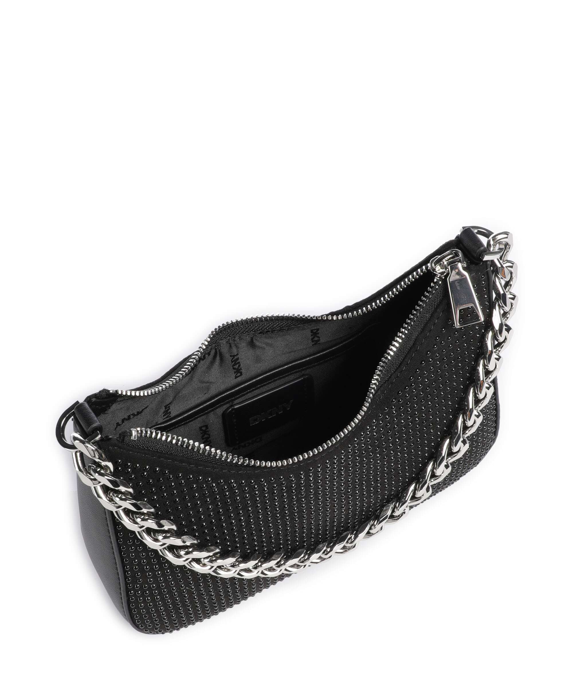 DKNY Jenna Borsa a tracolla black/silver - Image 6
