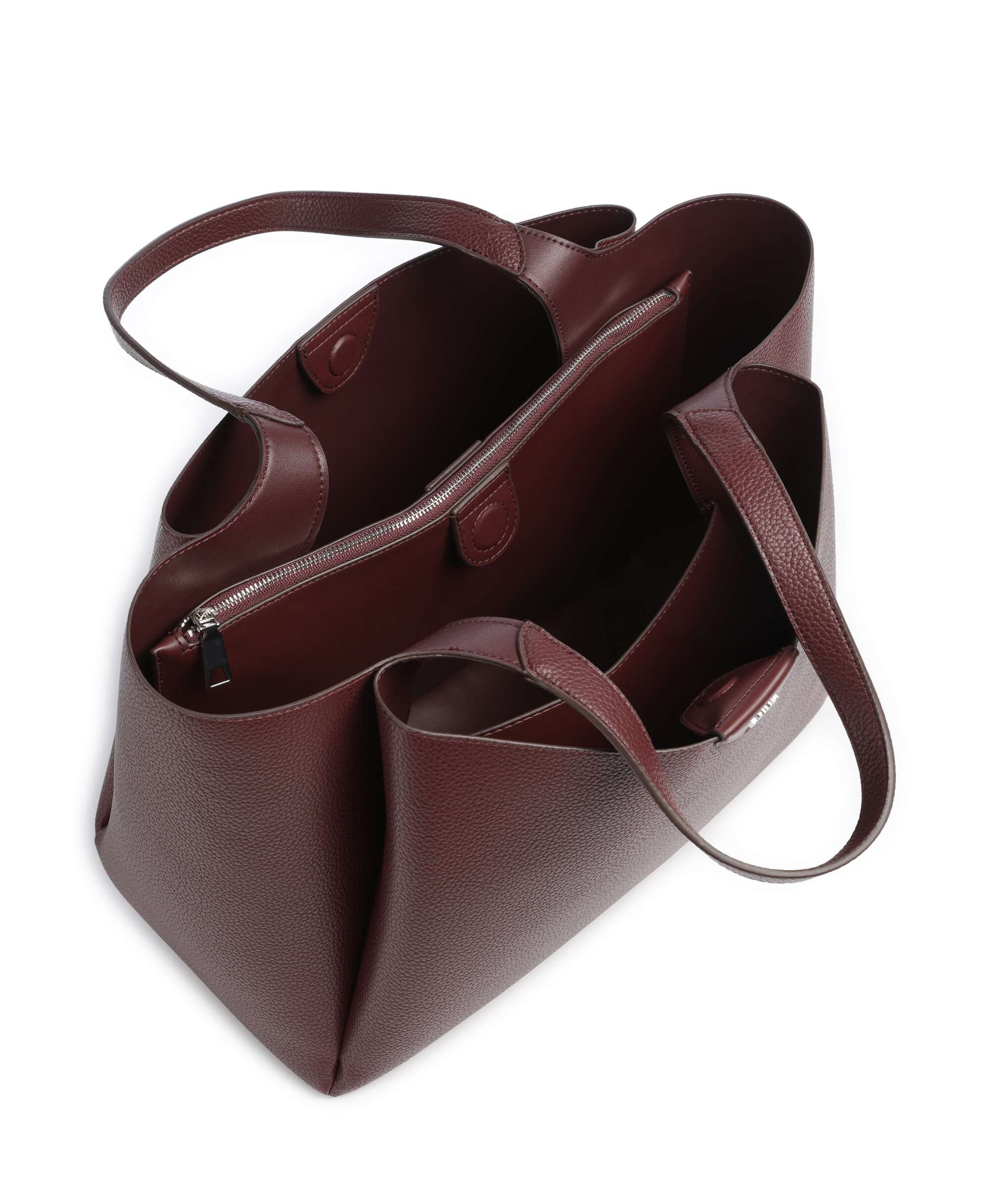 DKNY Willa Borsa shopper aged wine - Image 5