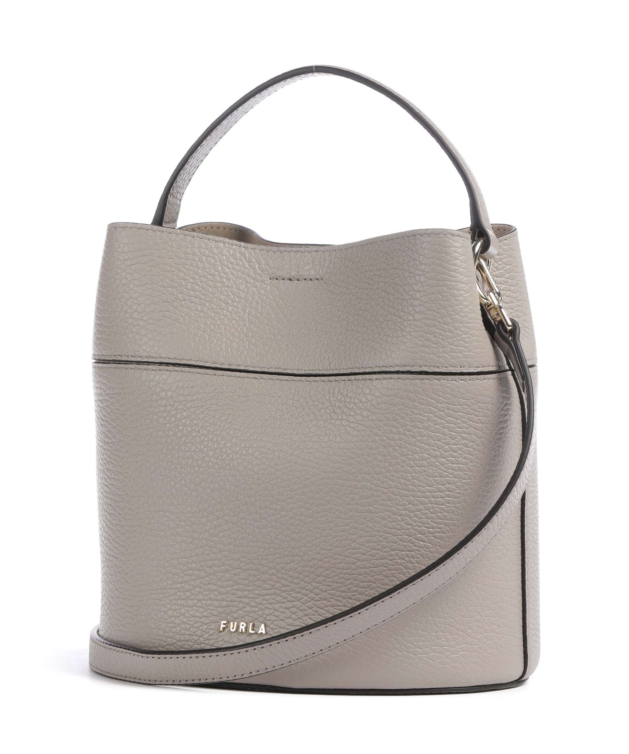 Furla Amelia Mini Borsa a secchiello cachemire gray - Image 2