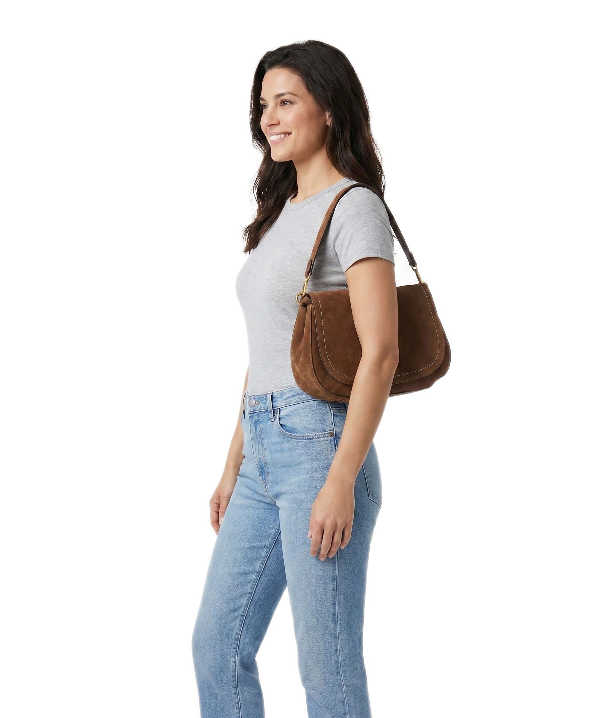 Gianni Chiarini Helena Round Borsa a spalla cognac - Image 3