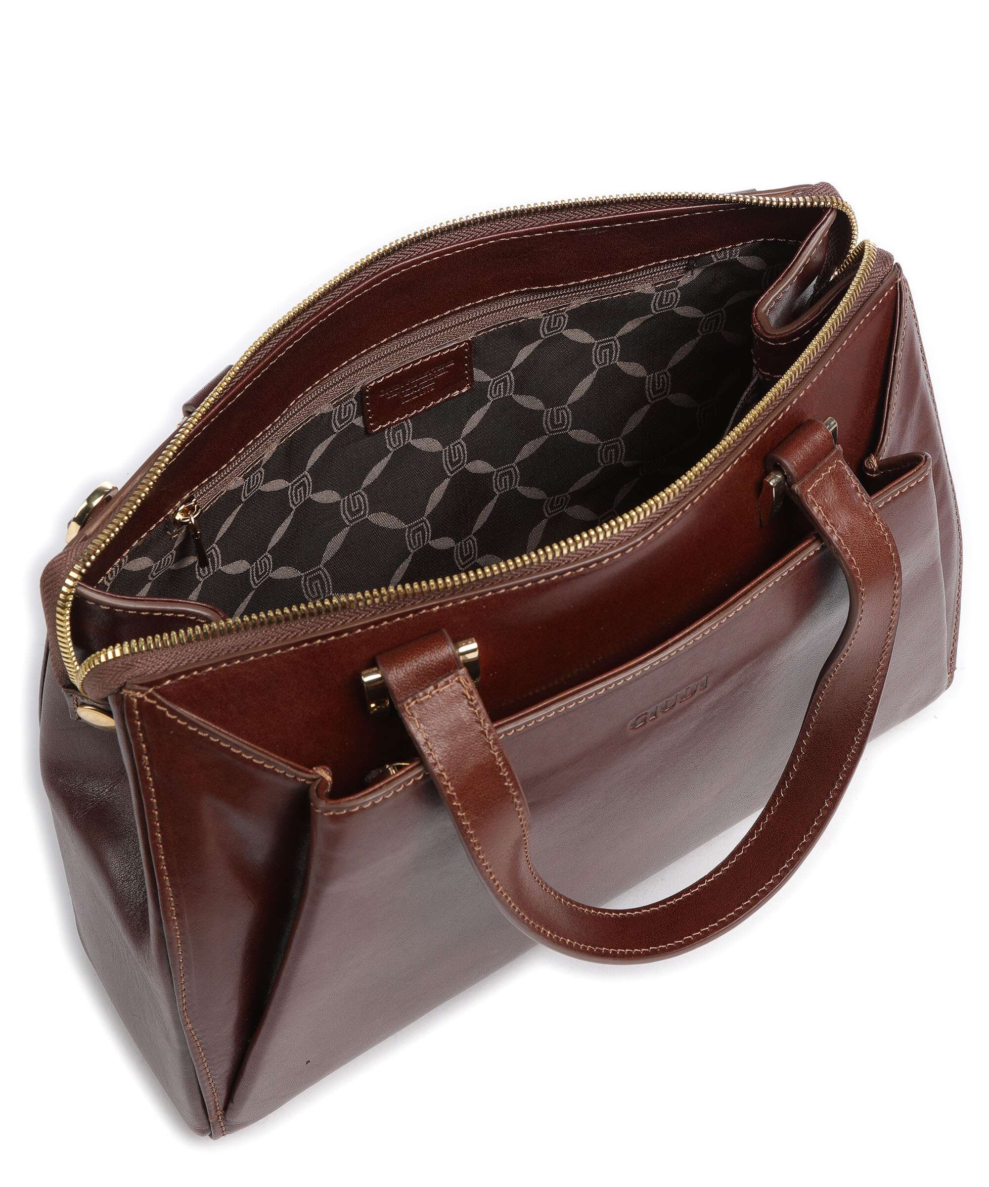 Giudi Crown Borsa a mano brown - Image 6
