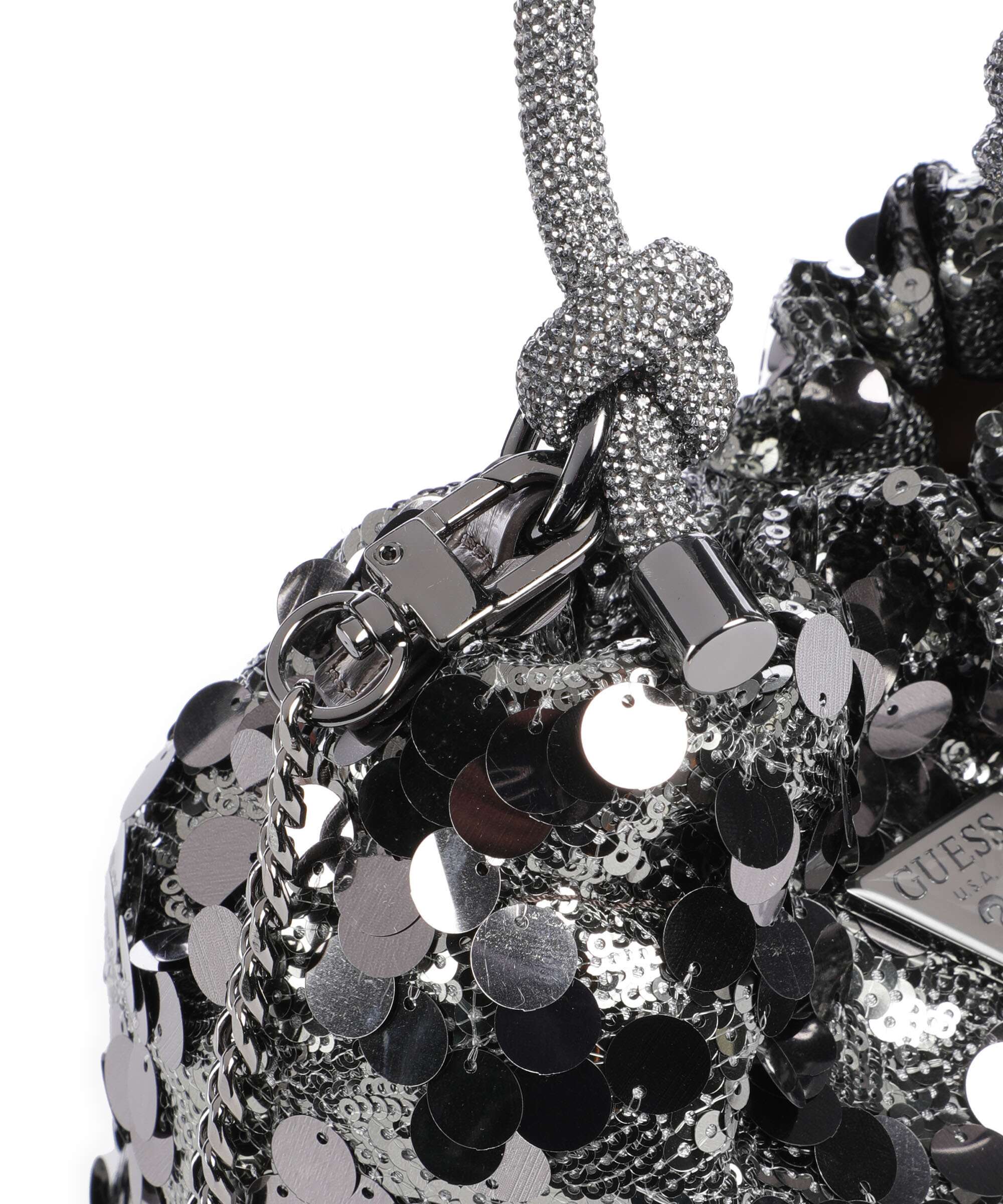 Guess Holiday Borsa a secchiello pewter - Image 5