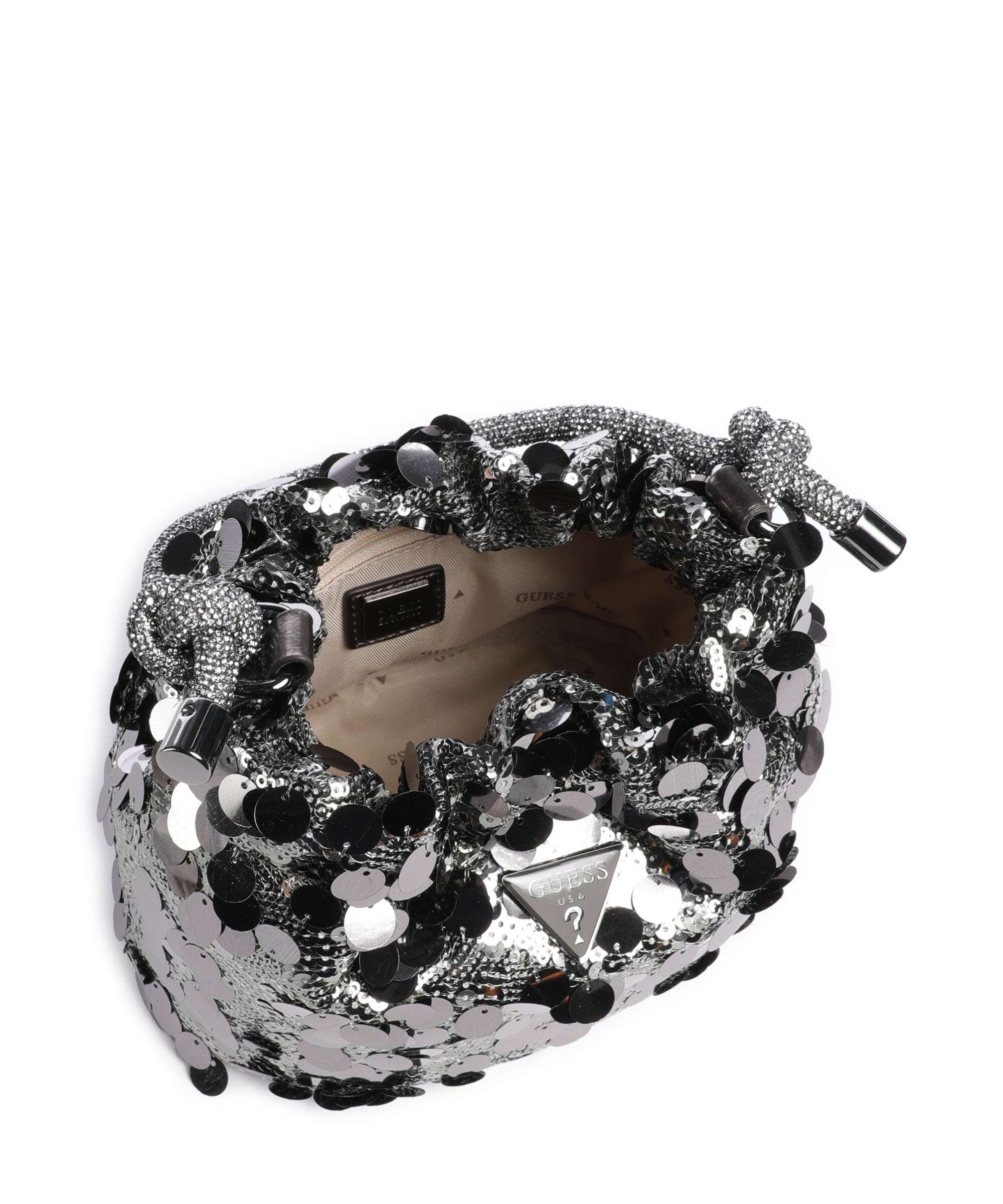 Guess Holiday Borsa a secchiello pewter - Image 7