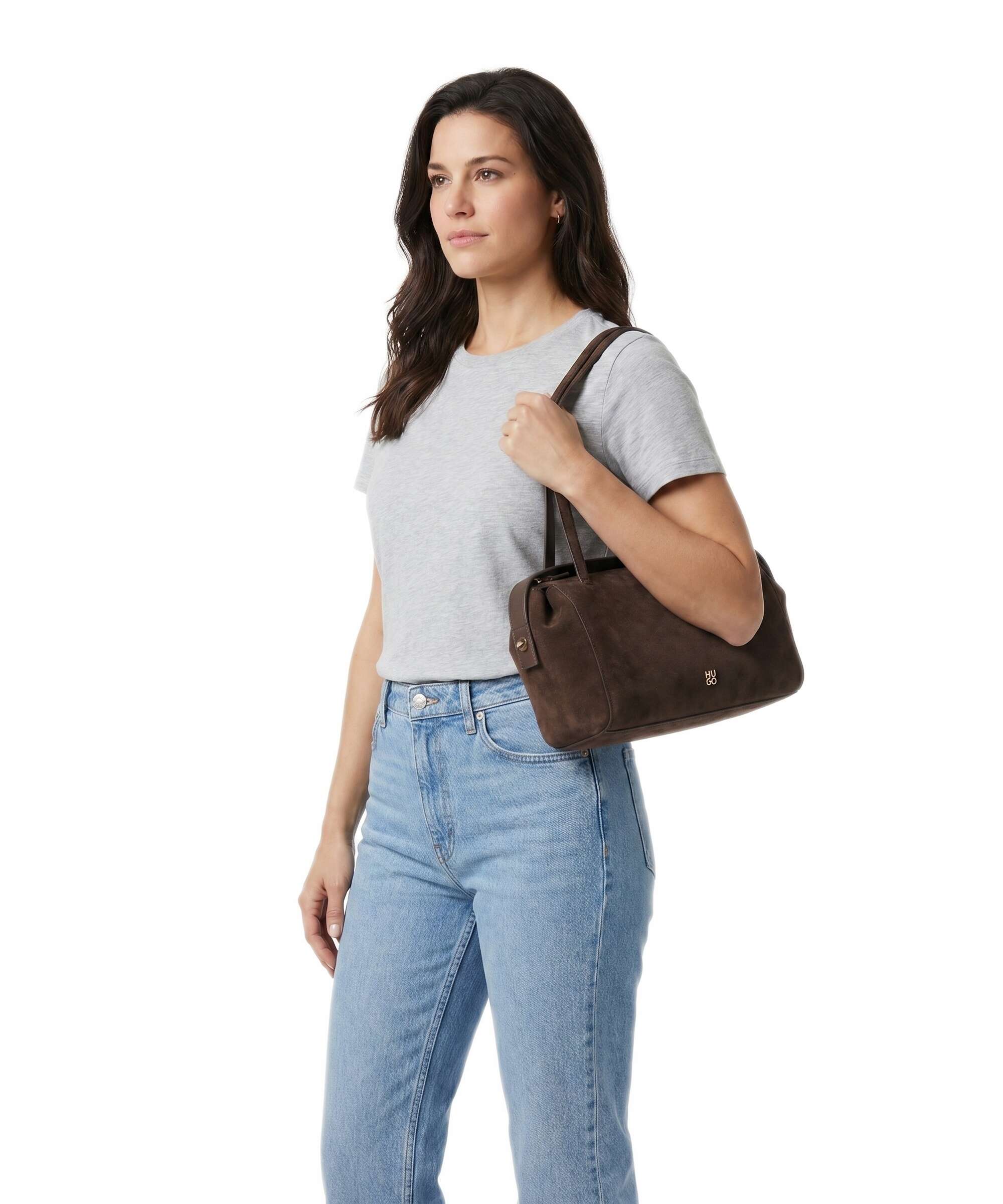 Hugo Meelo Borsa a spalla darkbrown - Image 3