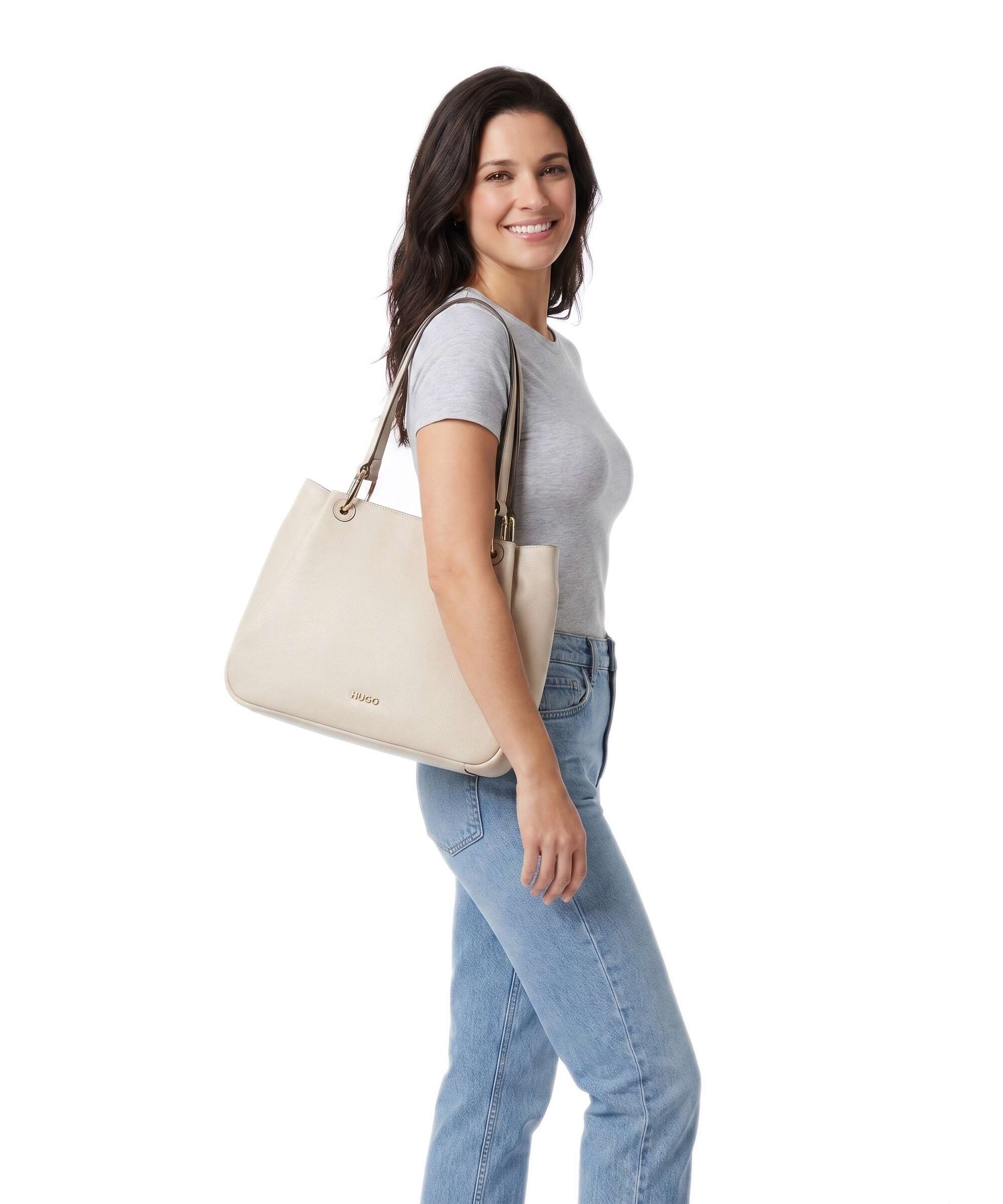 Hugo Orin 2.0 Borsa shopper open white - Image 3