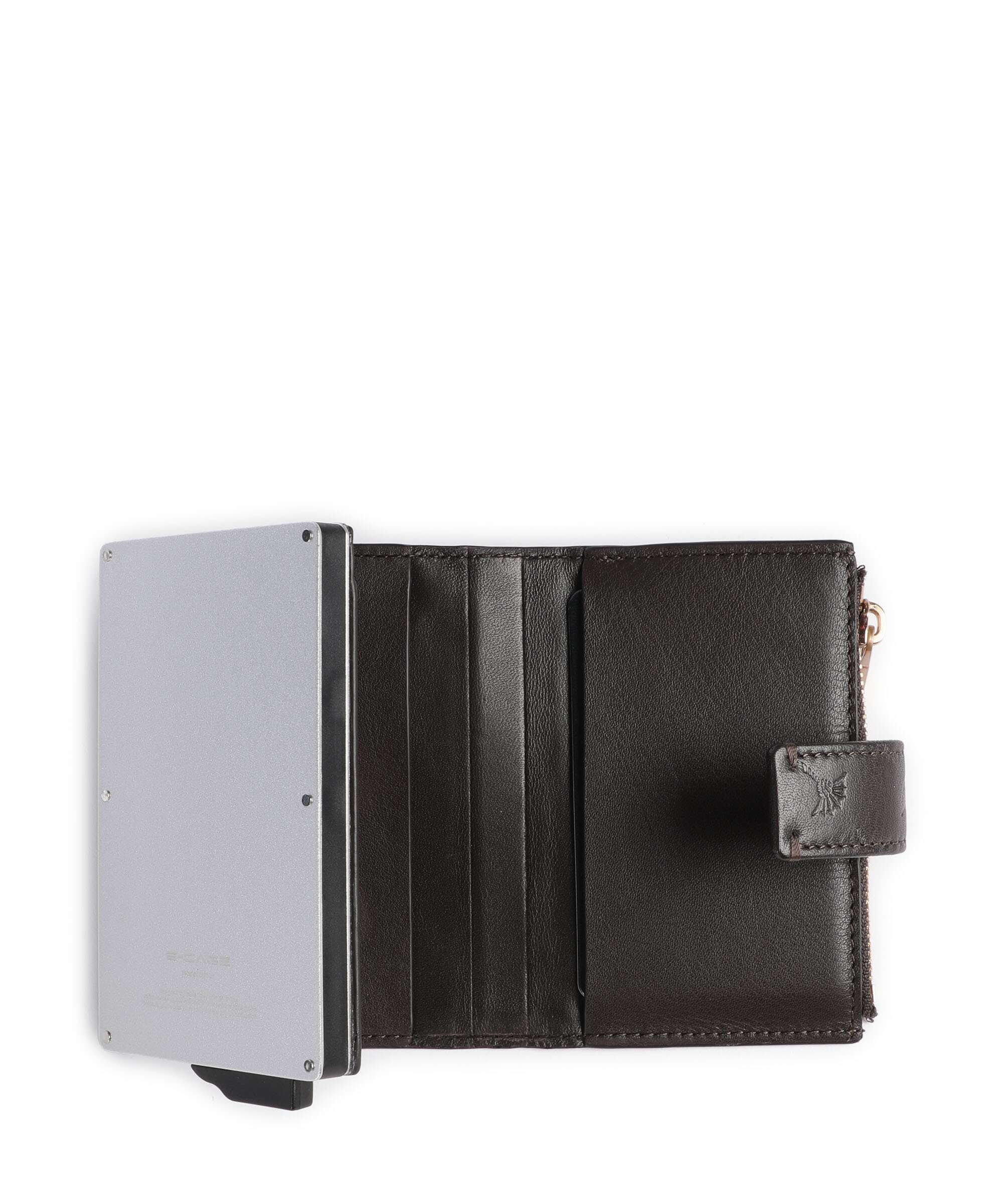 JOOP! Leggero Stampa C-Four Porta carte di credito dark brown - Image 4
