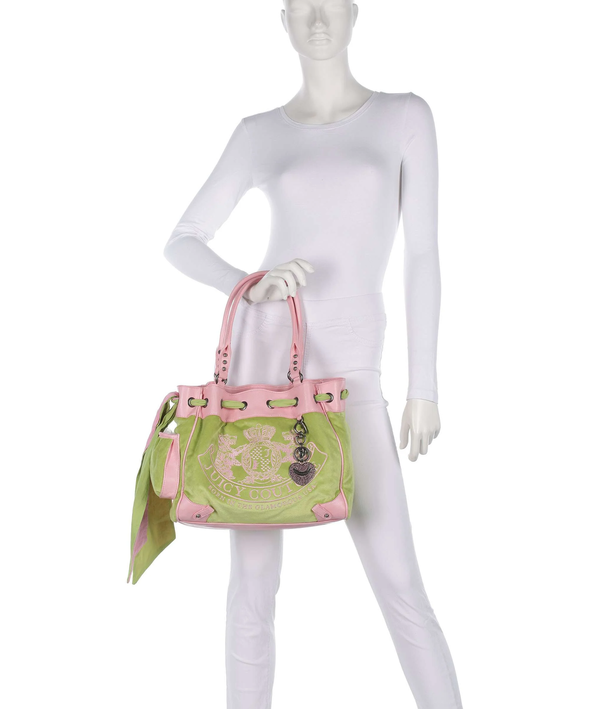 Juicy Couture Daydreamer Classic Crest L Borsa shopper pistachio green - Image 3