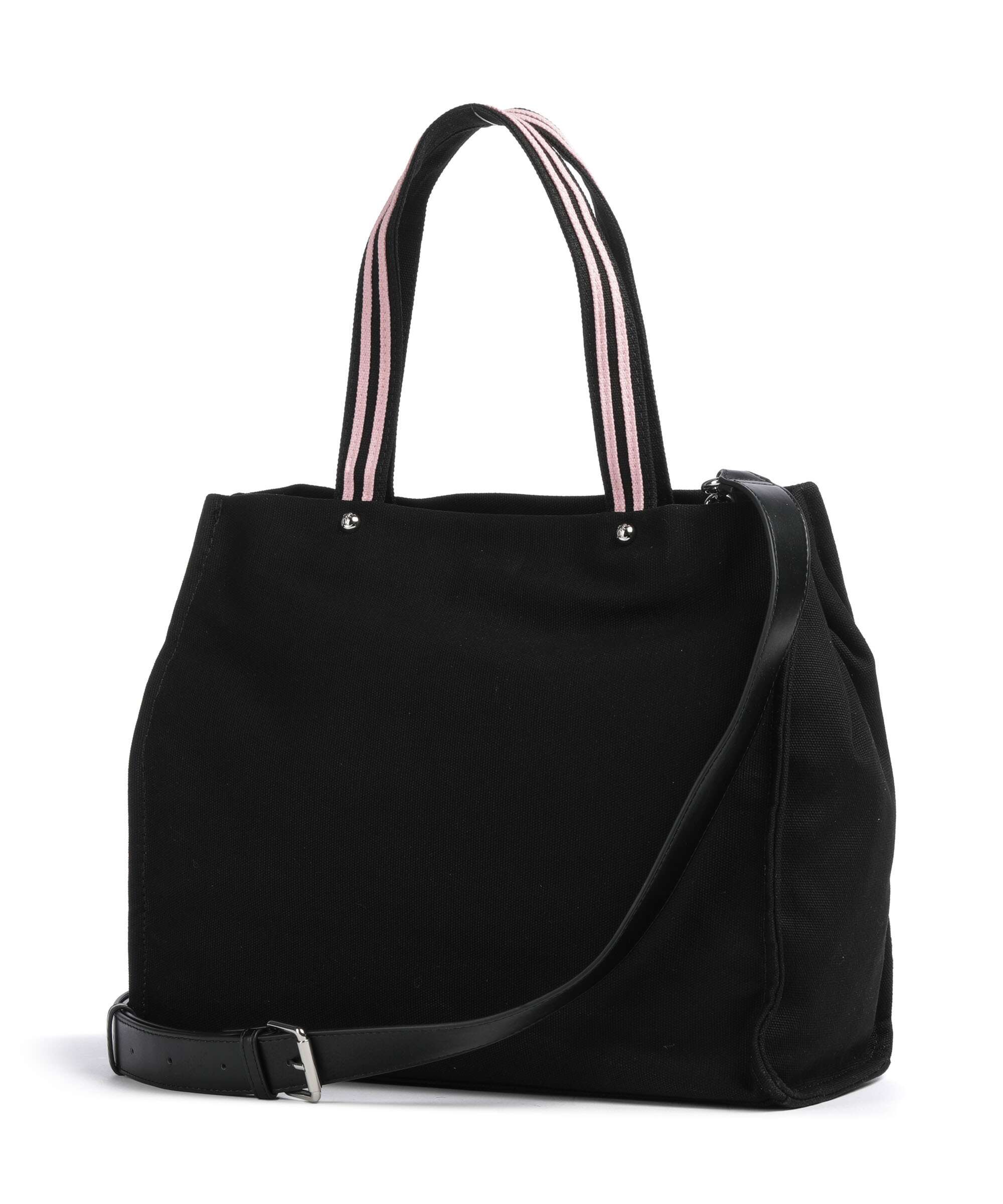 Juicy Couture Iris Patch Canvas L Borsa shopper black/juicy pink - Image 4
