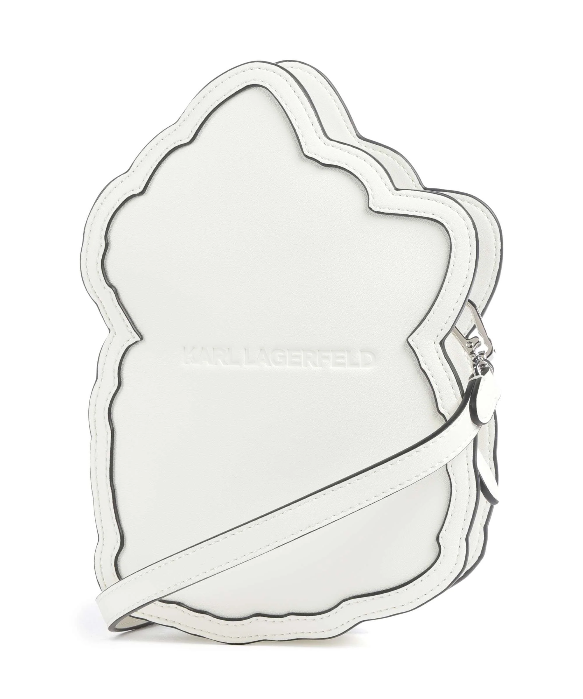 Karl Lagerfeld Ikon Choupette Borsa a tracolla off white - Image 2