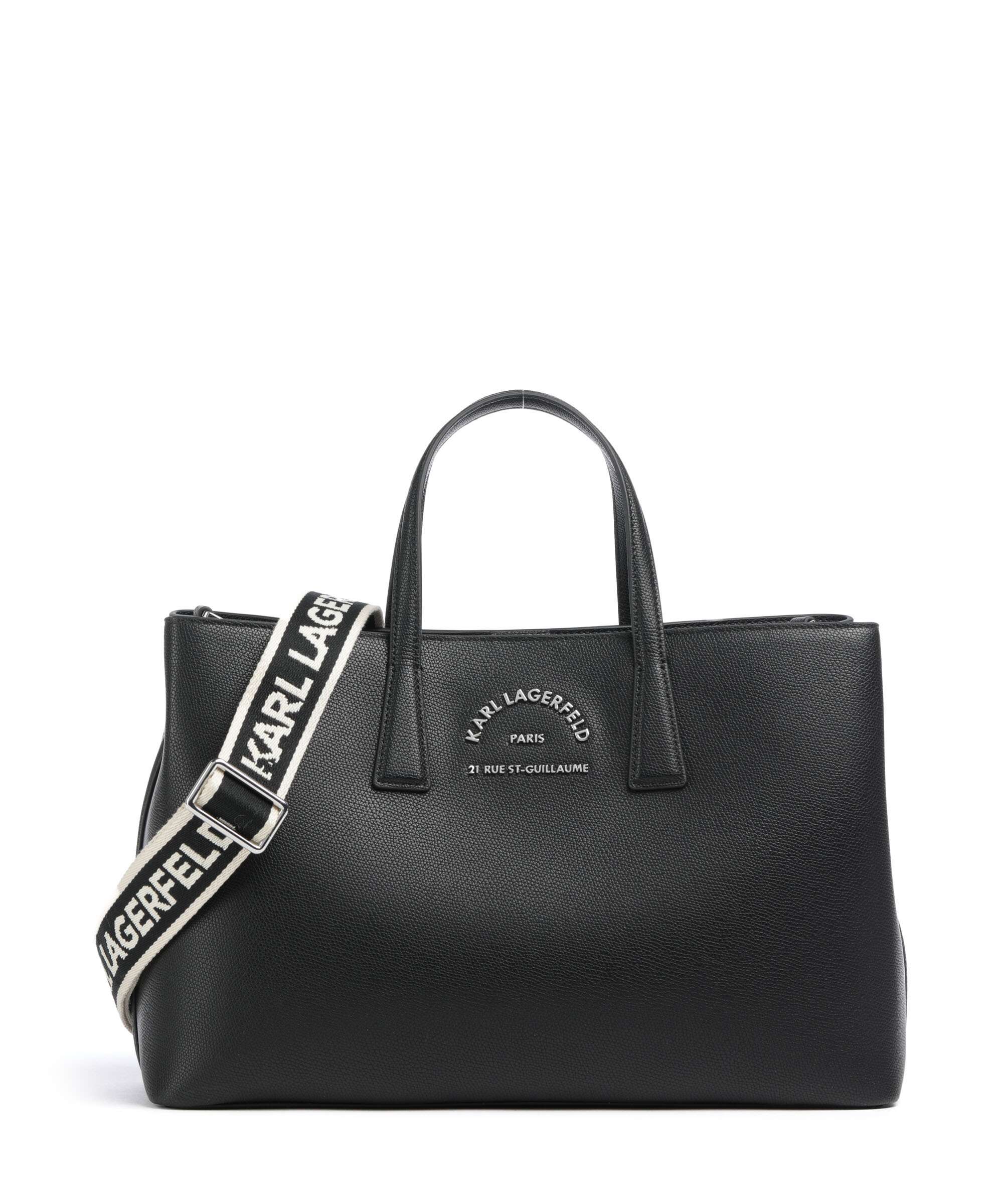 Karl Lagerfeld K/Rue St Guillaume Borsa a mano black