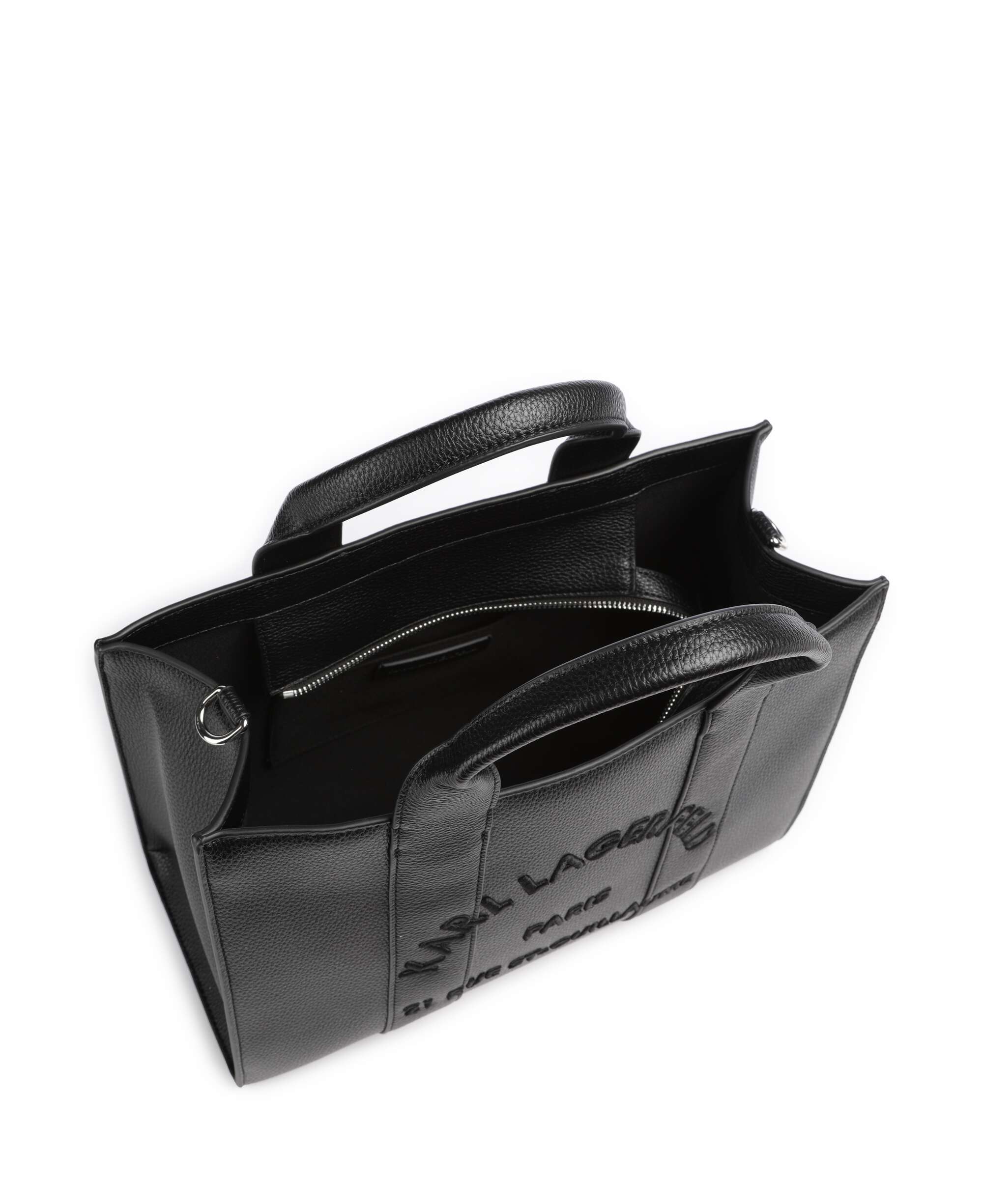 Karl Lagerfeld K/Rue St Guillaume Medium Borsa a mano black - Image 6