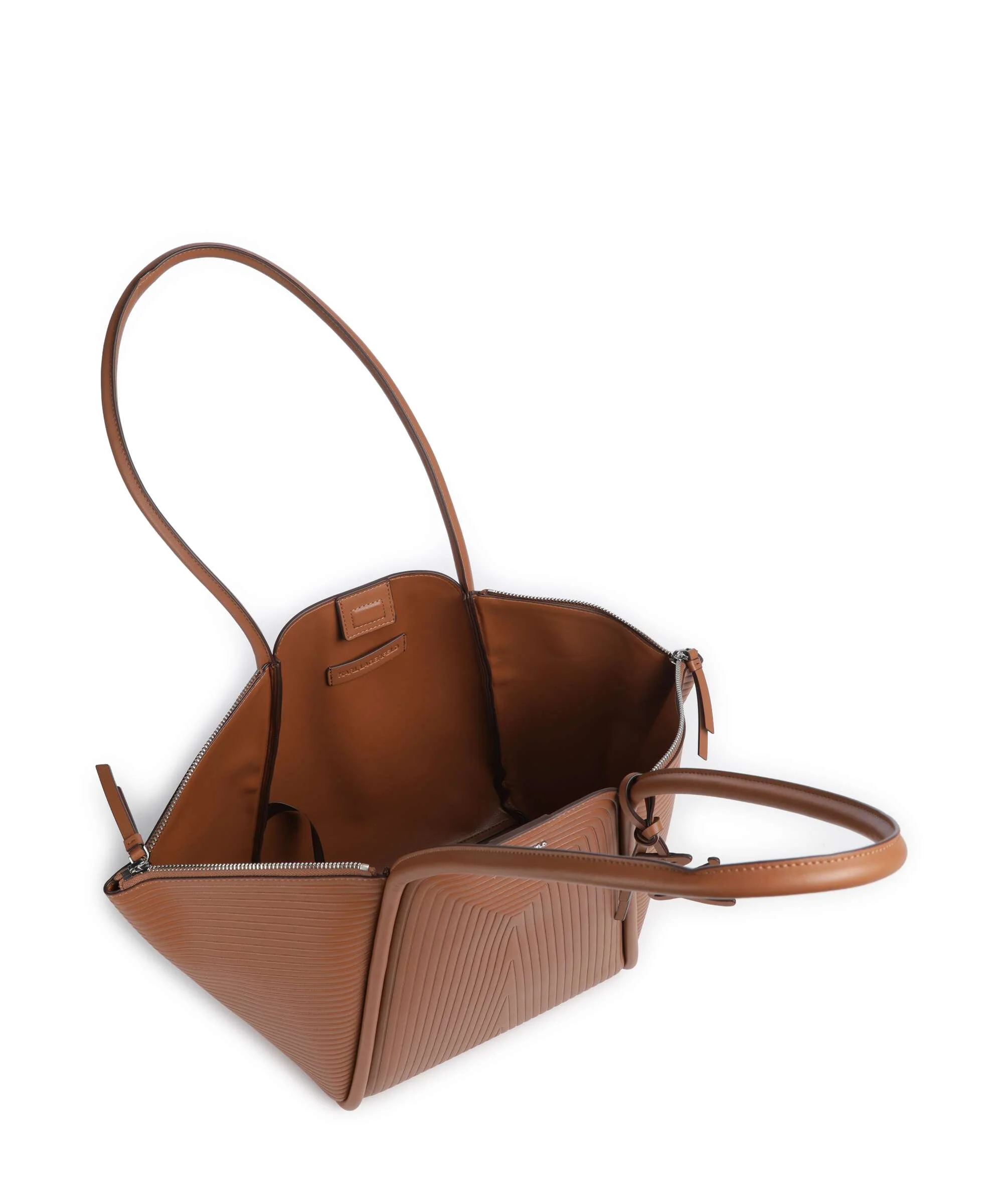 Karl Lagerfeld K/Wellen Medium Borsa shopper dark tan - Image 6