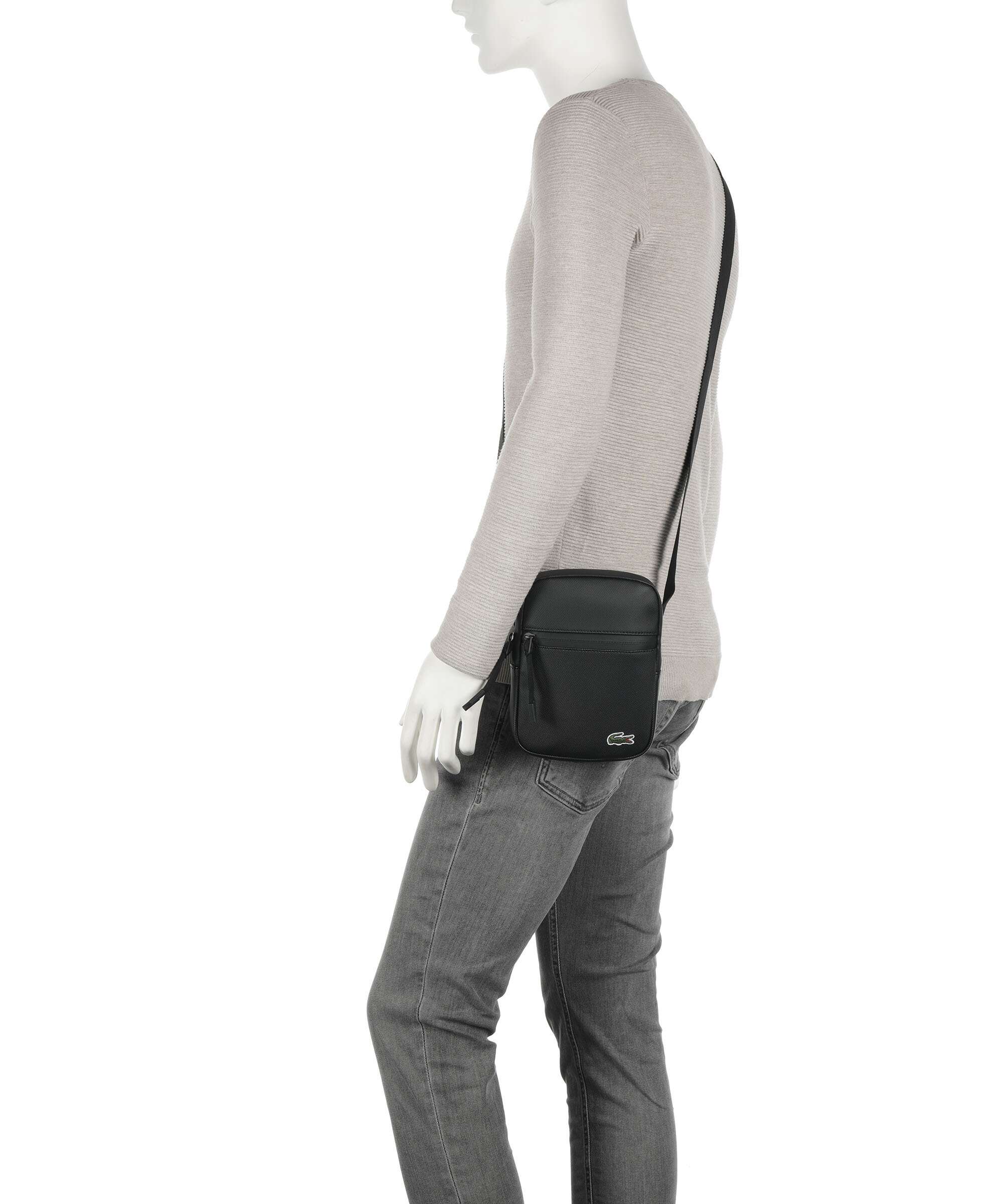 Lacoste LCST Borsa a tracolla noir - Image 3