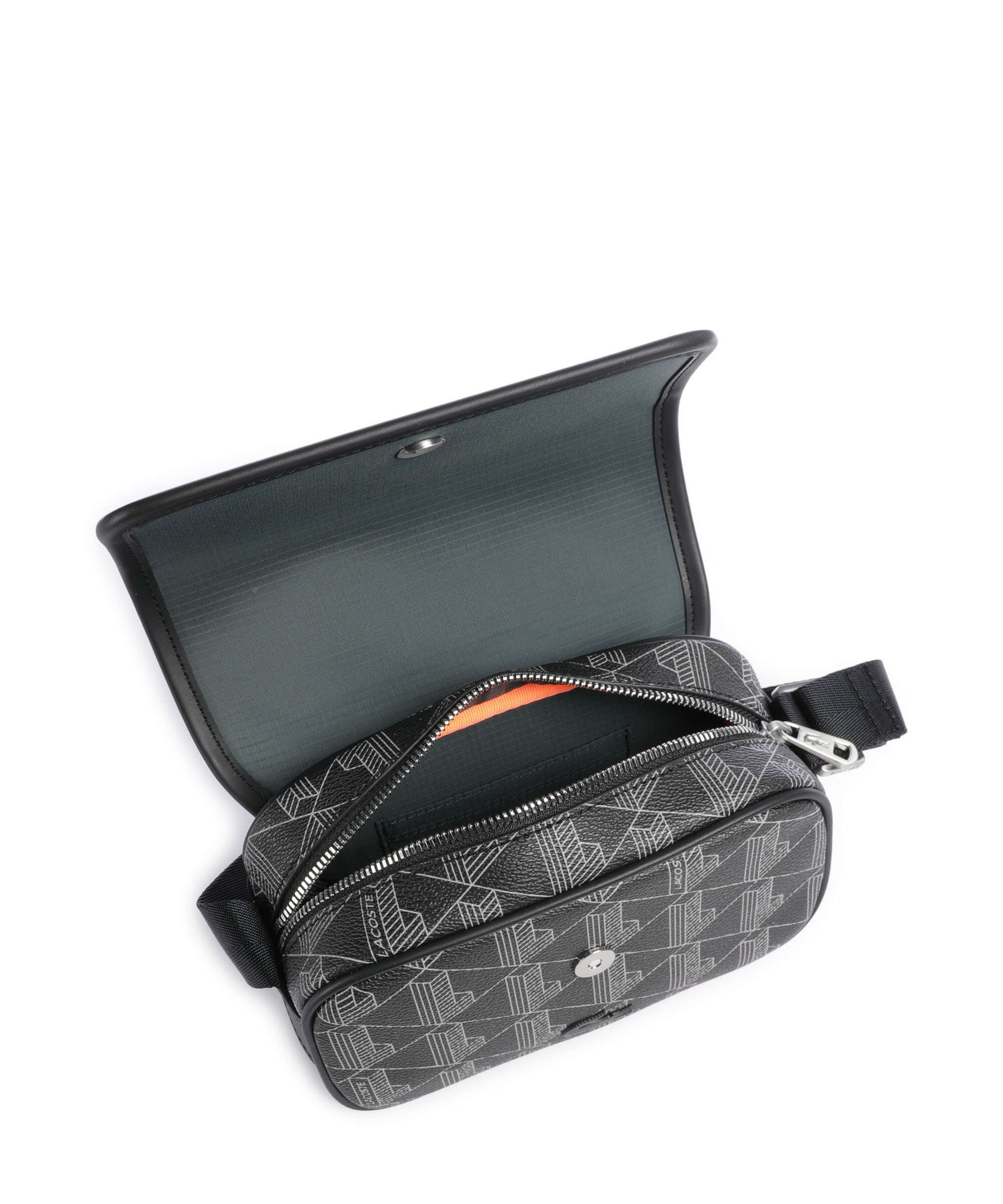 Lacoste The Blend Borsa a tracolla monogram/noir/gris - Image 6
