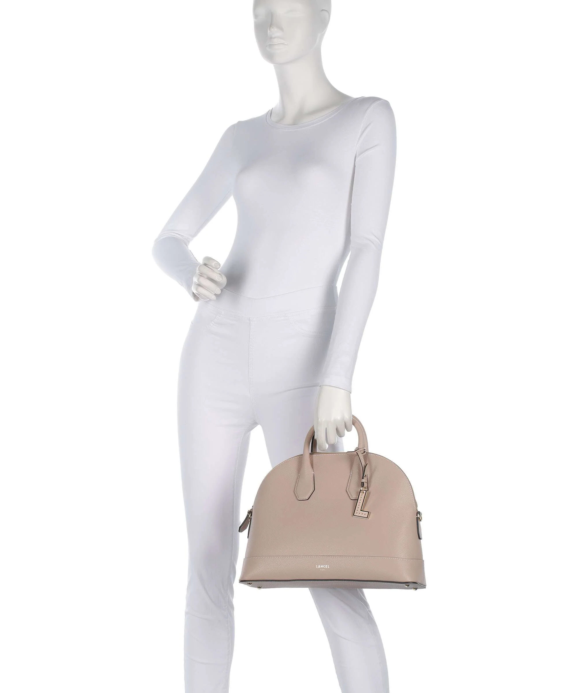 Lancel Belleville M Borsa a mano cappuccino - Image 3