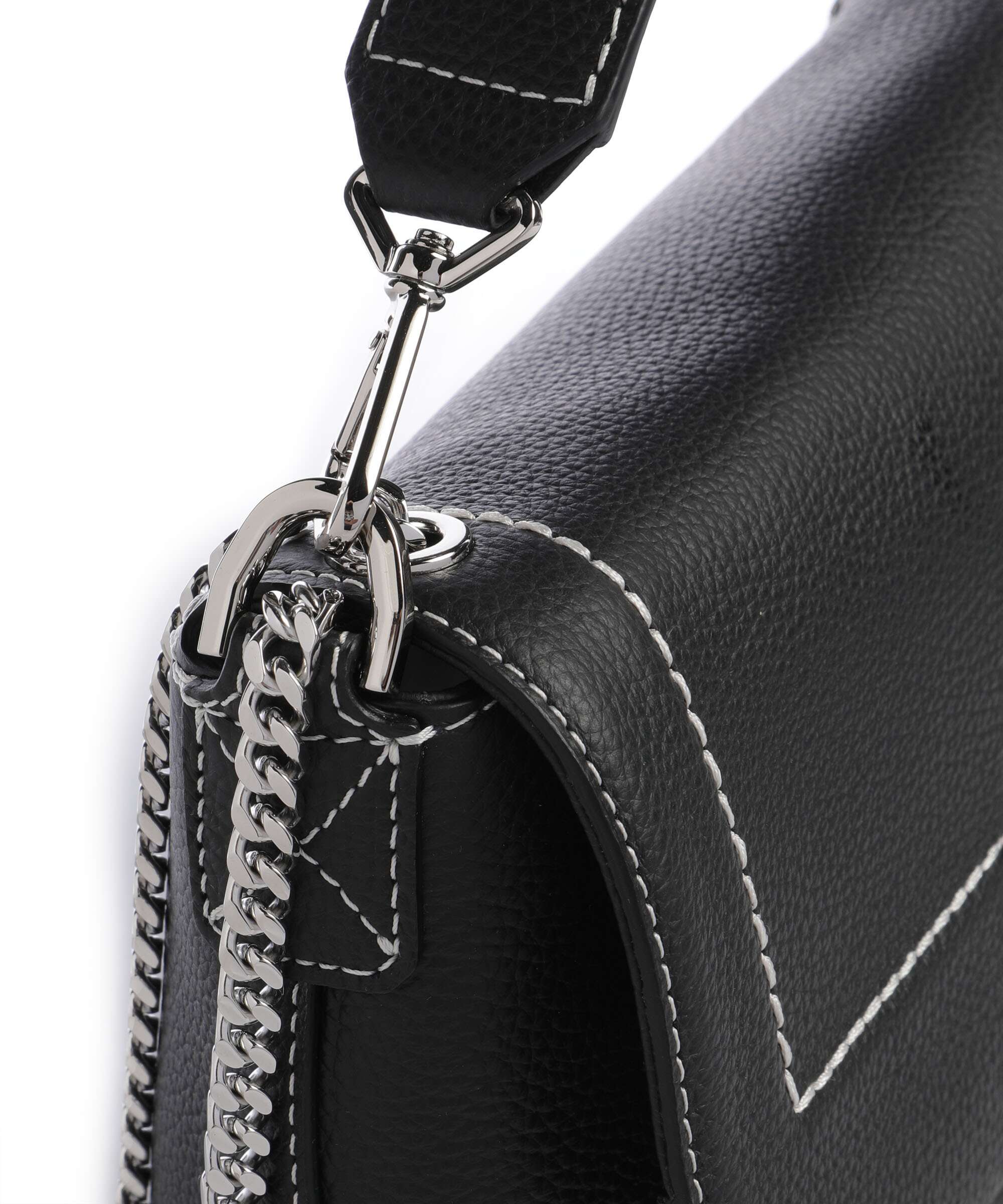 Lancel Ninon M Borsa a spalla black - Image 5