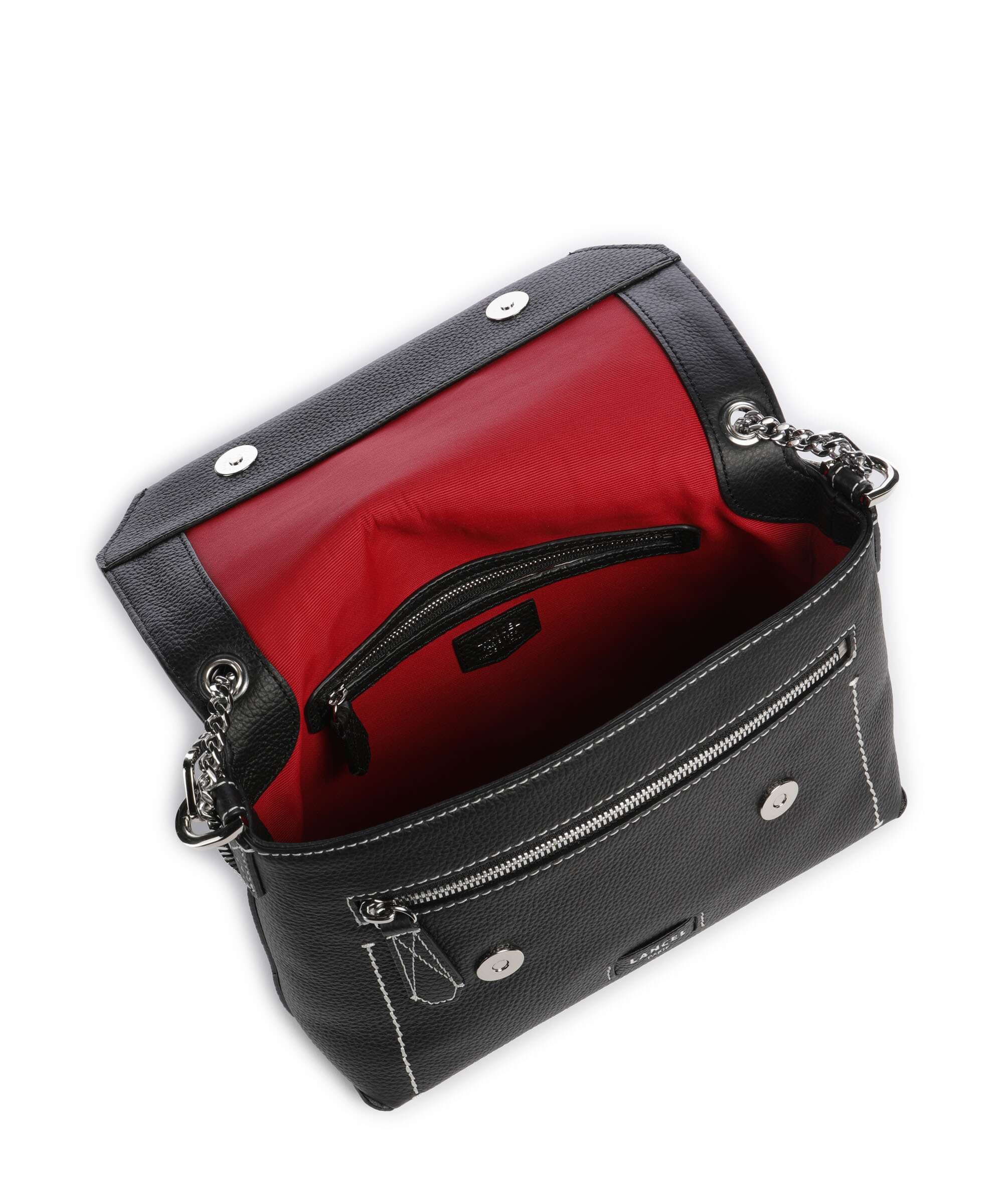 Lancel Ninon M Borsa a spalla black - Image 7