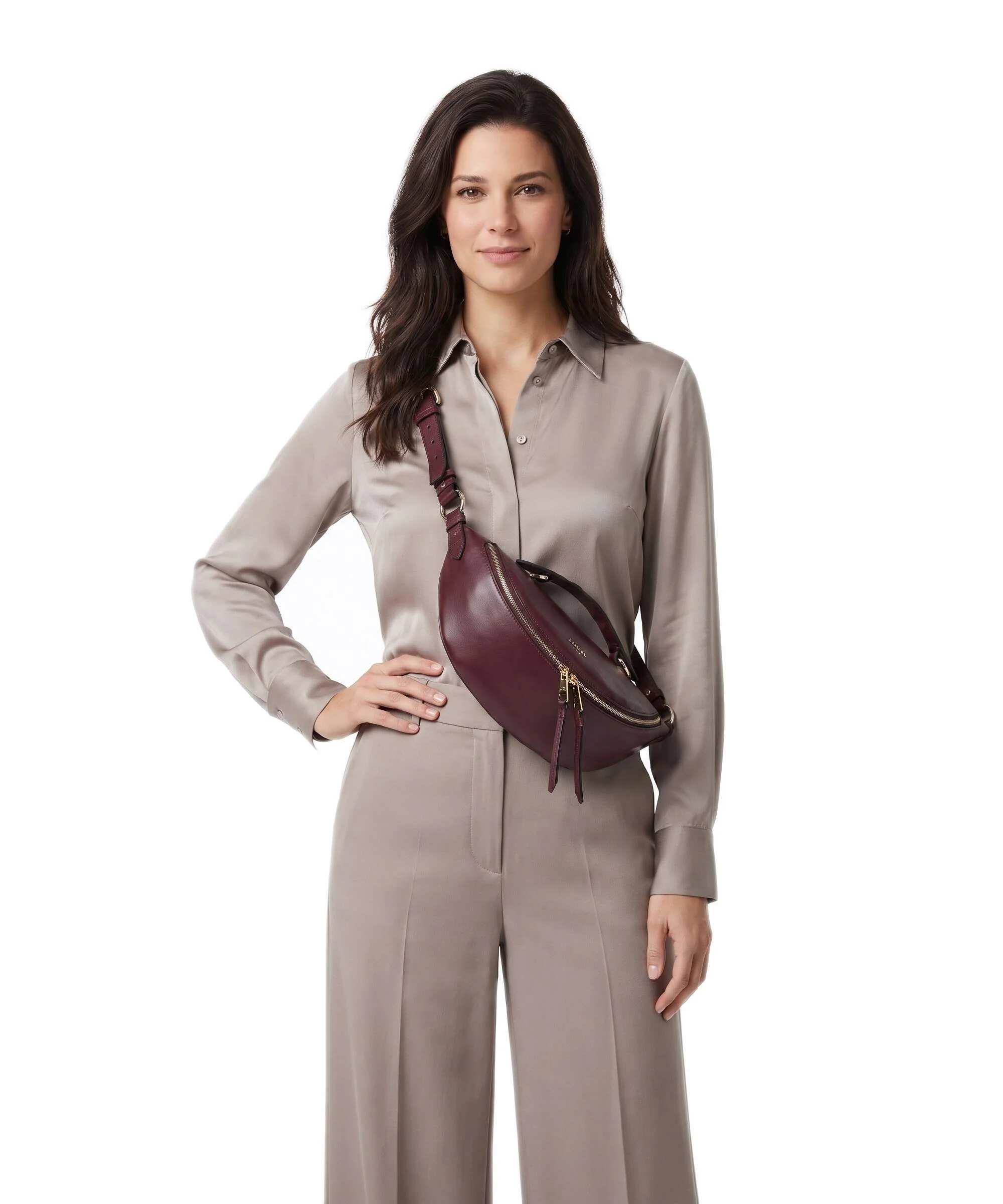 Lancel Origami S Borsa a tracolla cassis - Image 3