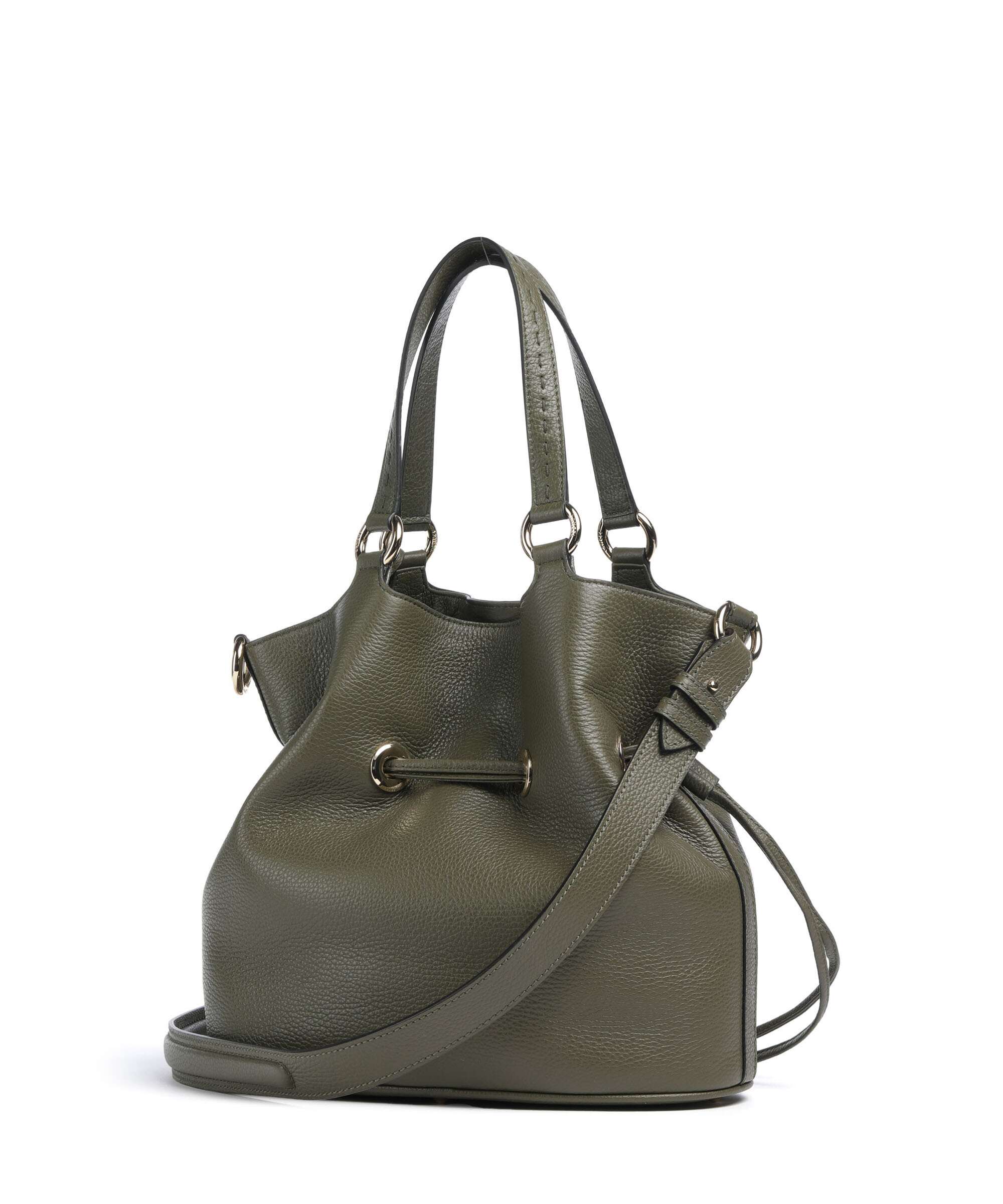 Lancel Premier Flirt M Borsa a secchiello dark khaki - Image 2