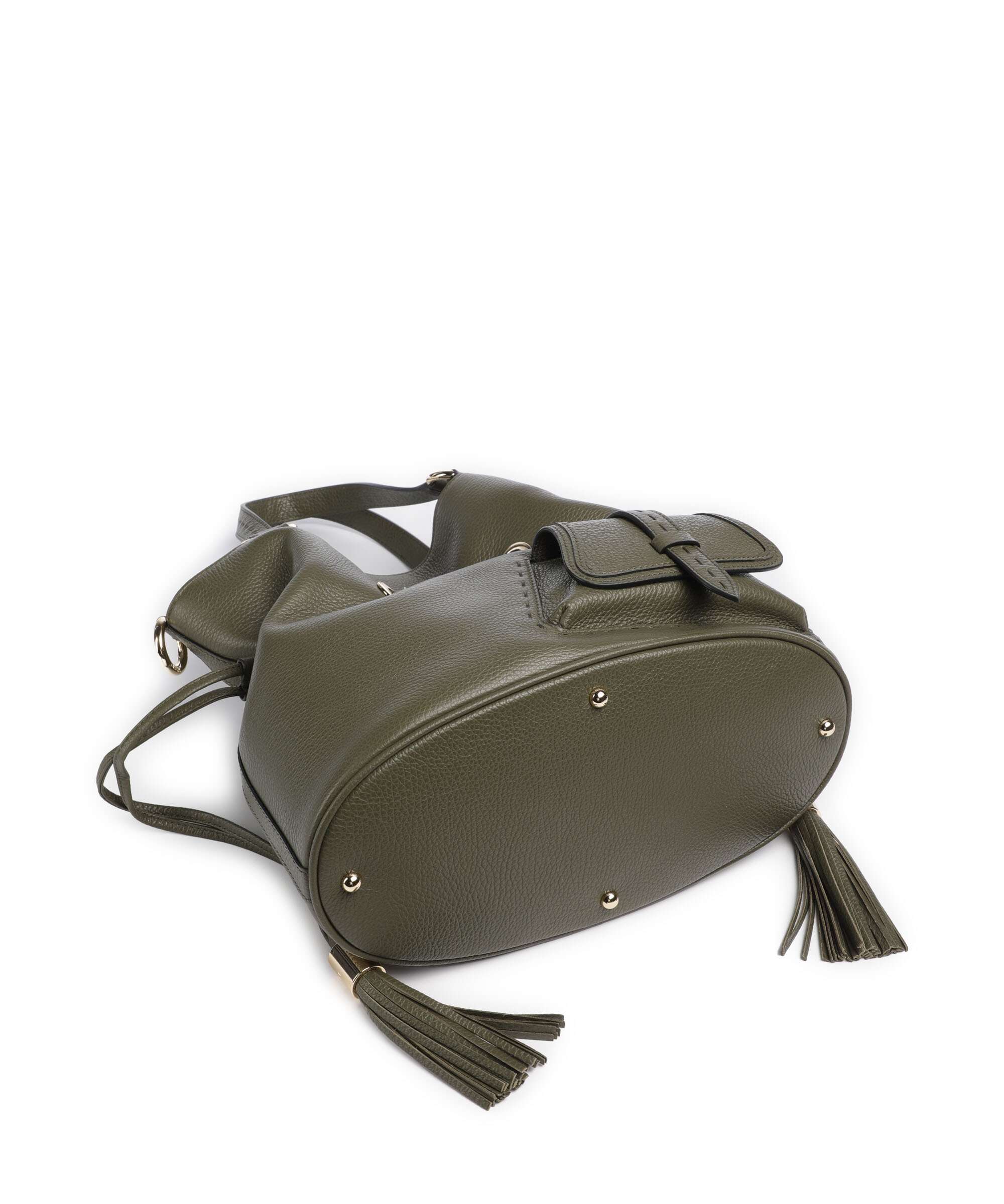 Lancel Premier Flirt M Borsa a secchiello dark khaki - Image 4