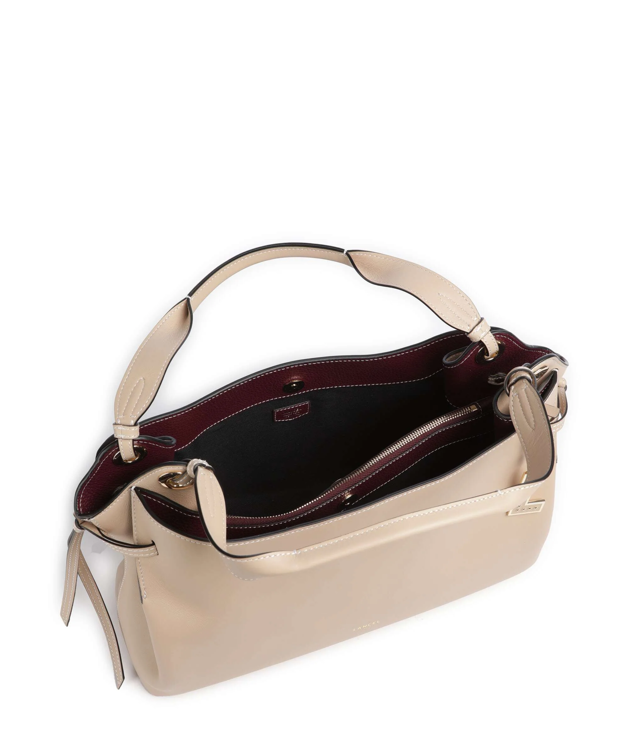 Lancel Swann M Borsa hobo cappuccino - Image 5