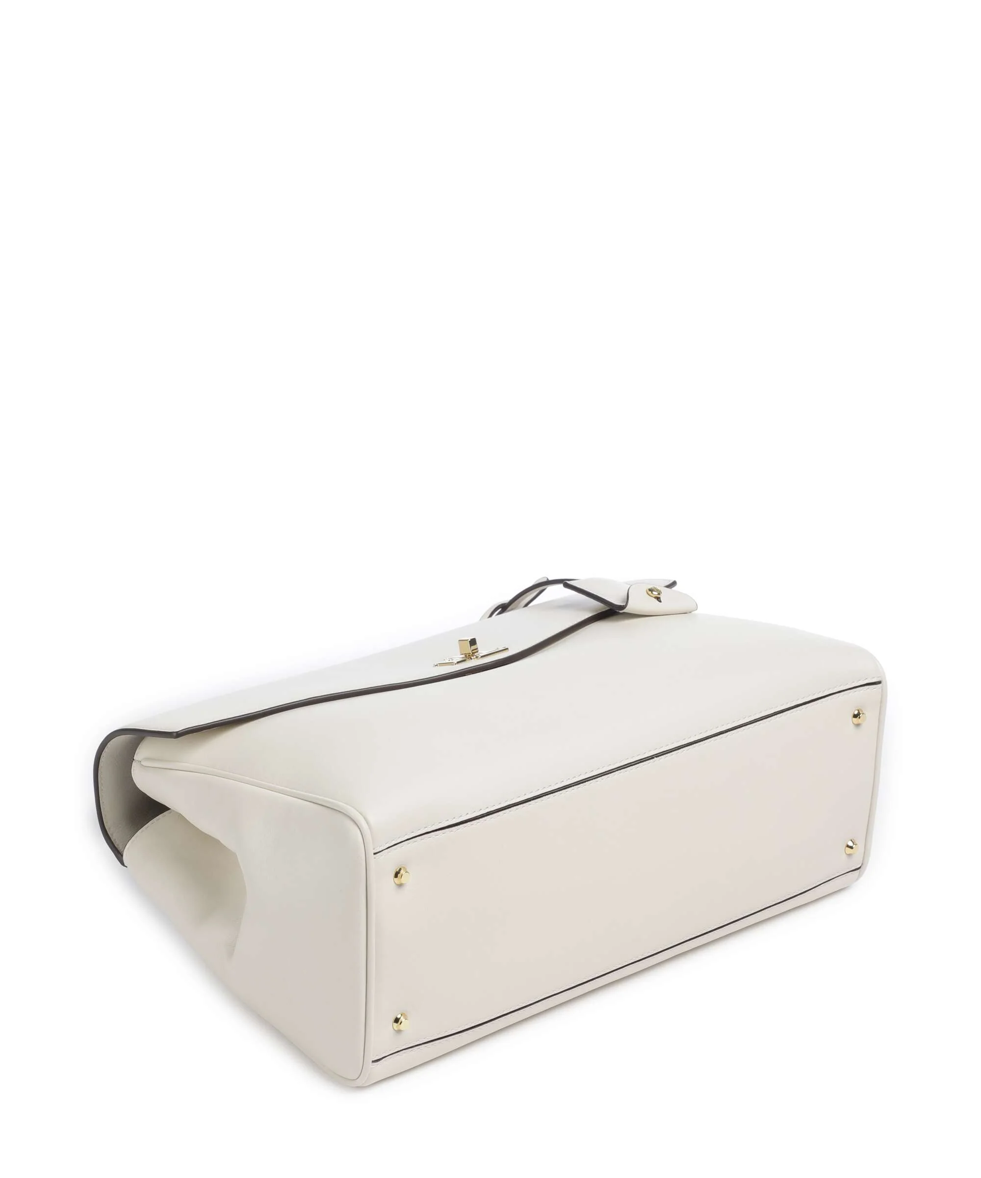 Lauren Ralph Lauren Farrah Medium Borsa a mano soft white - Image 5