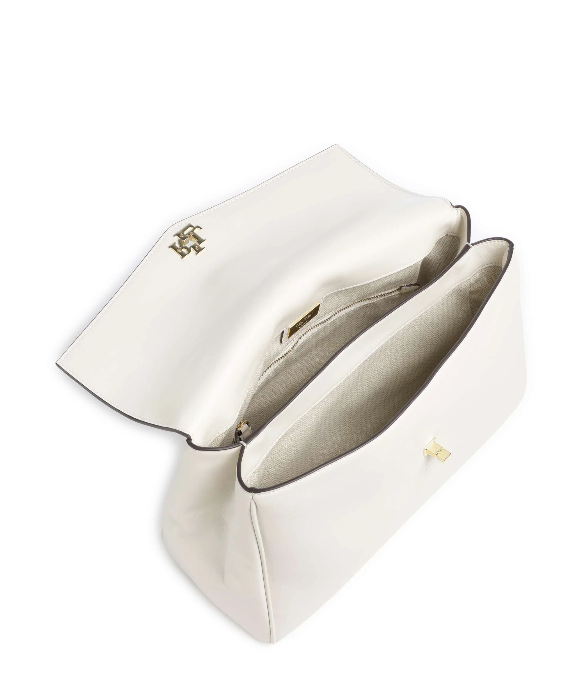 Lauren Ralph Lauren Farrah Medium Borsa a mano soft white - Image 6